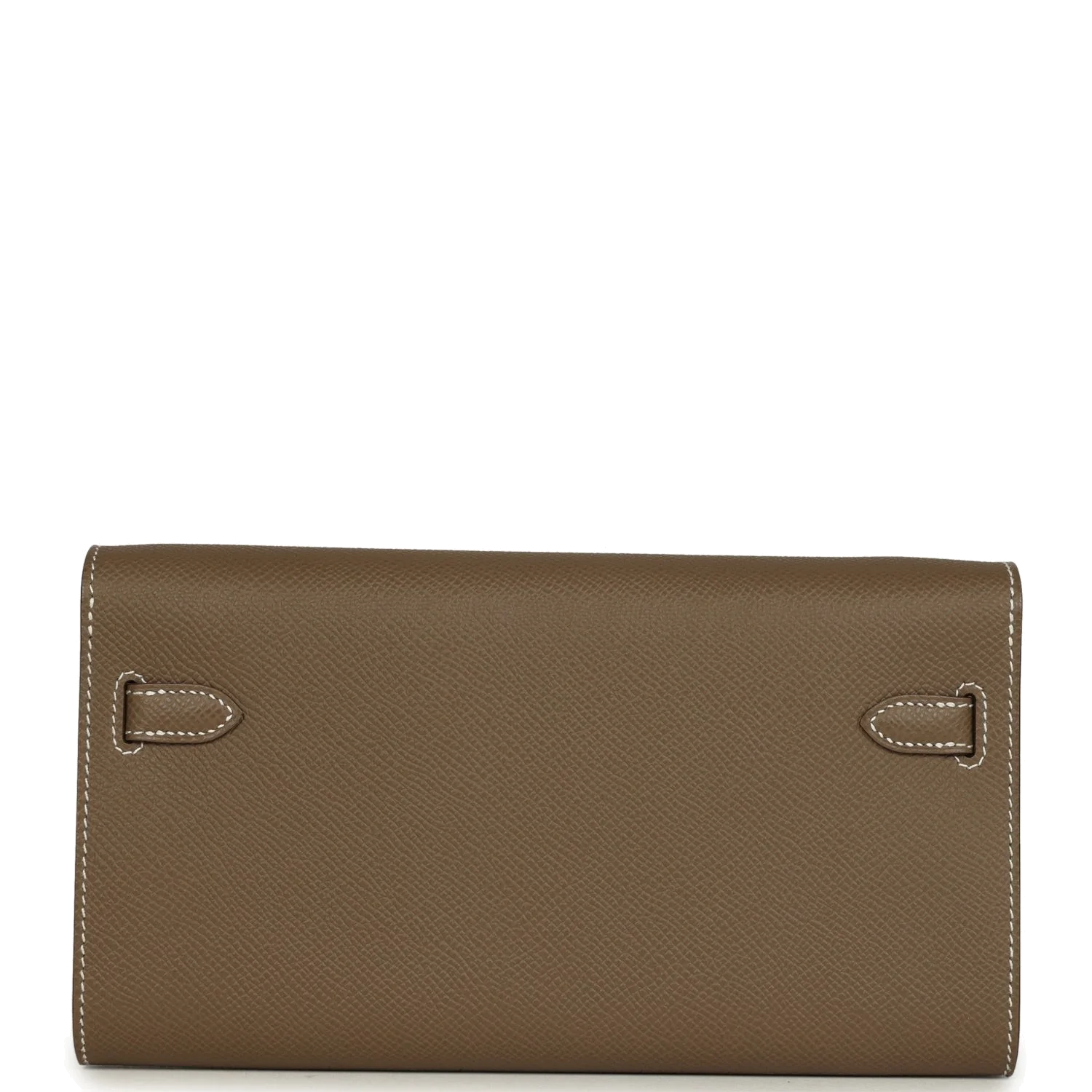 Hermes Kelly Wallet To Go Etoupe Epsom Palladium Hardware — фото 5