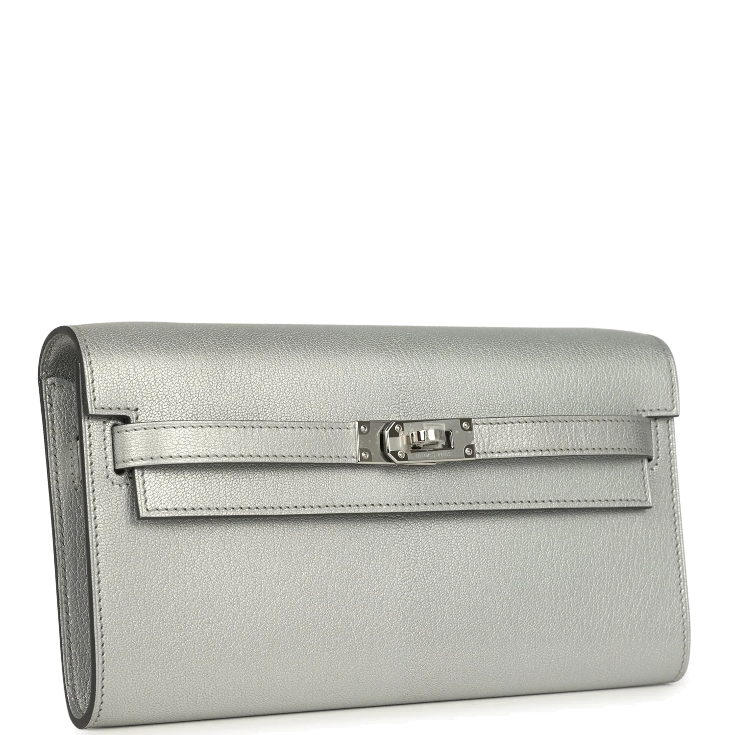 Hermes Kelly Wallet To Go Black Argent Chevre Chamkilight Palladium Hardware — фото 3