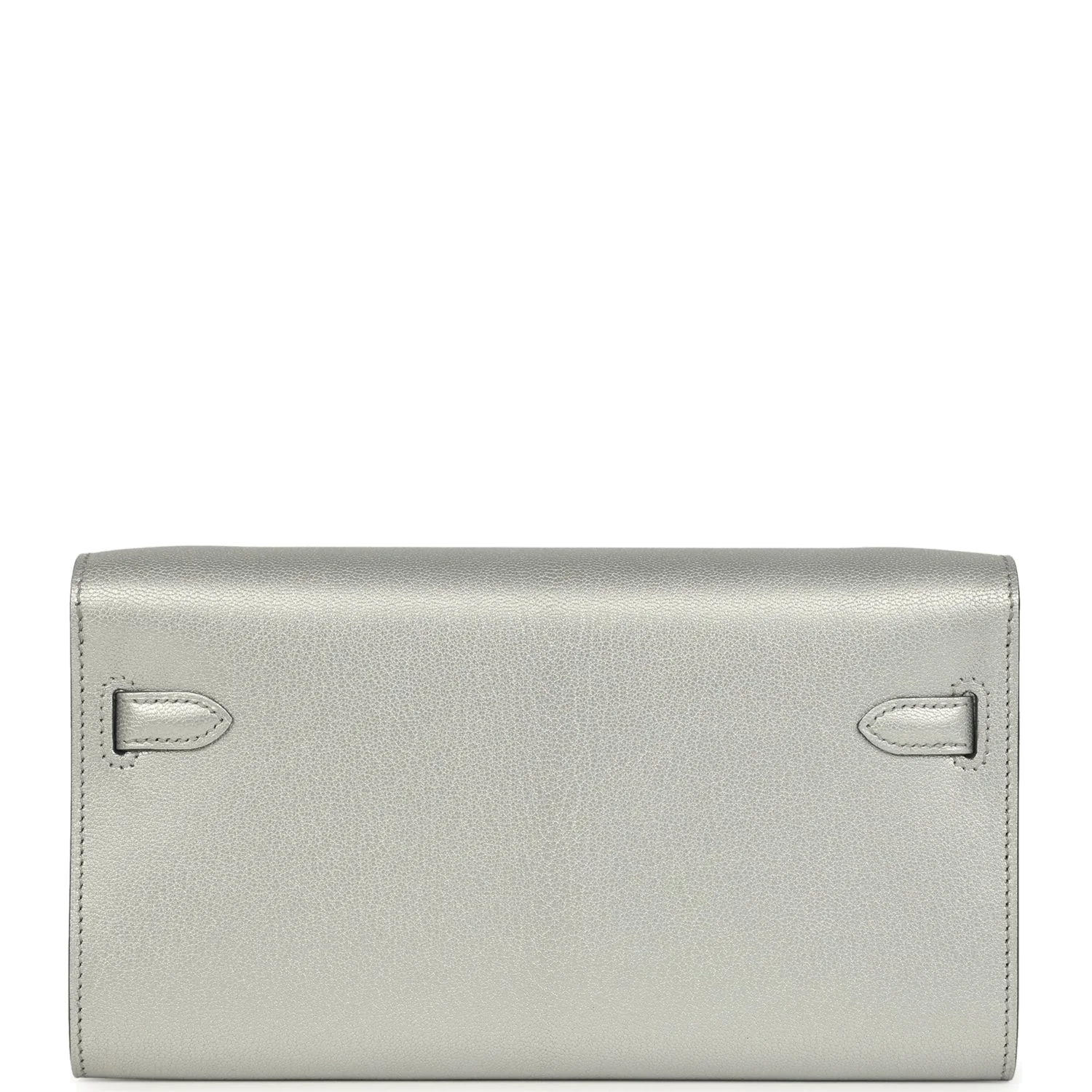 Hermes Kelly Wallet To Go Black Argent Chevre Chamkilight Palladium Hardware — фото 5