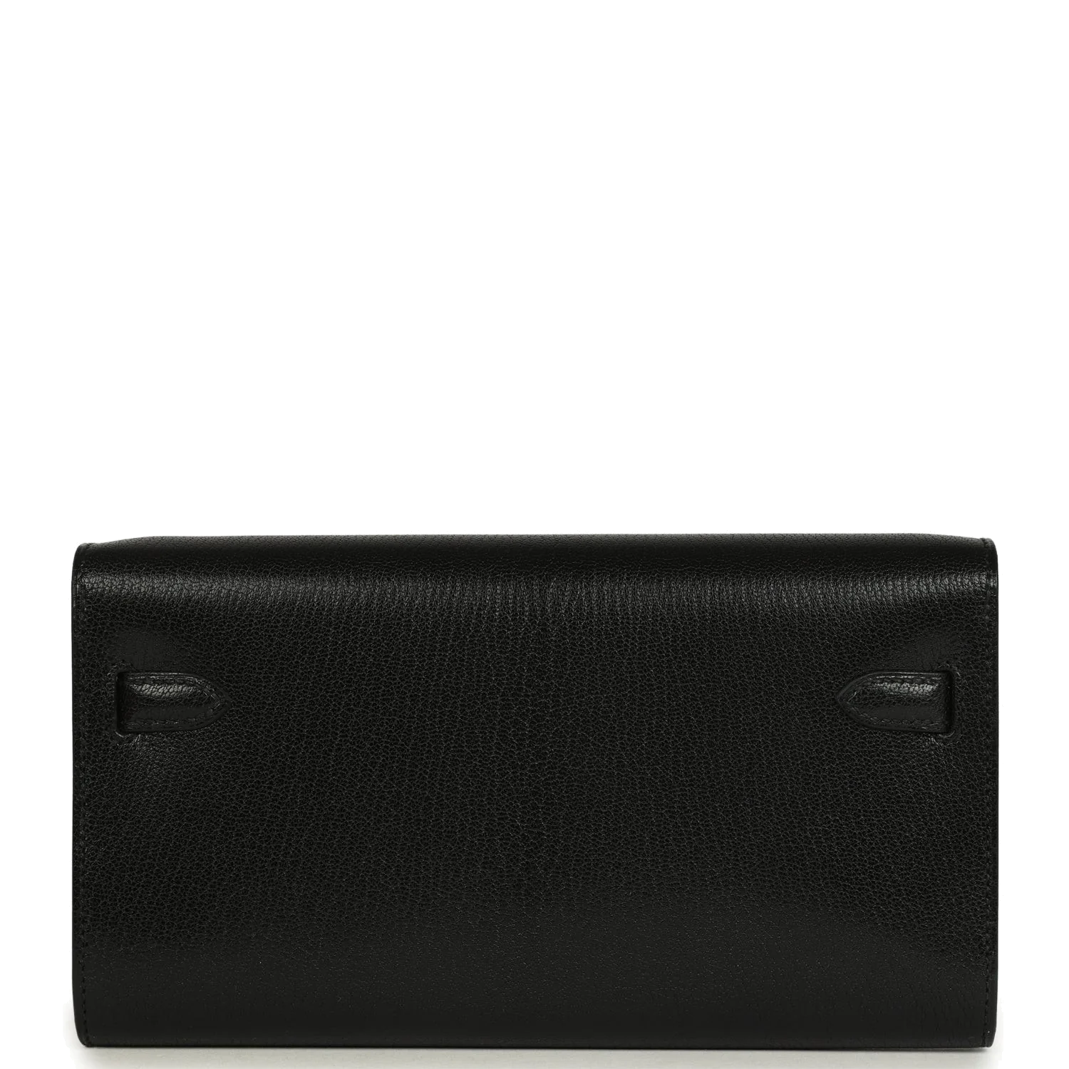 Hermes Kelly Wallet To Go Black Chevre Chamkila Palladium Hardware — фото 5