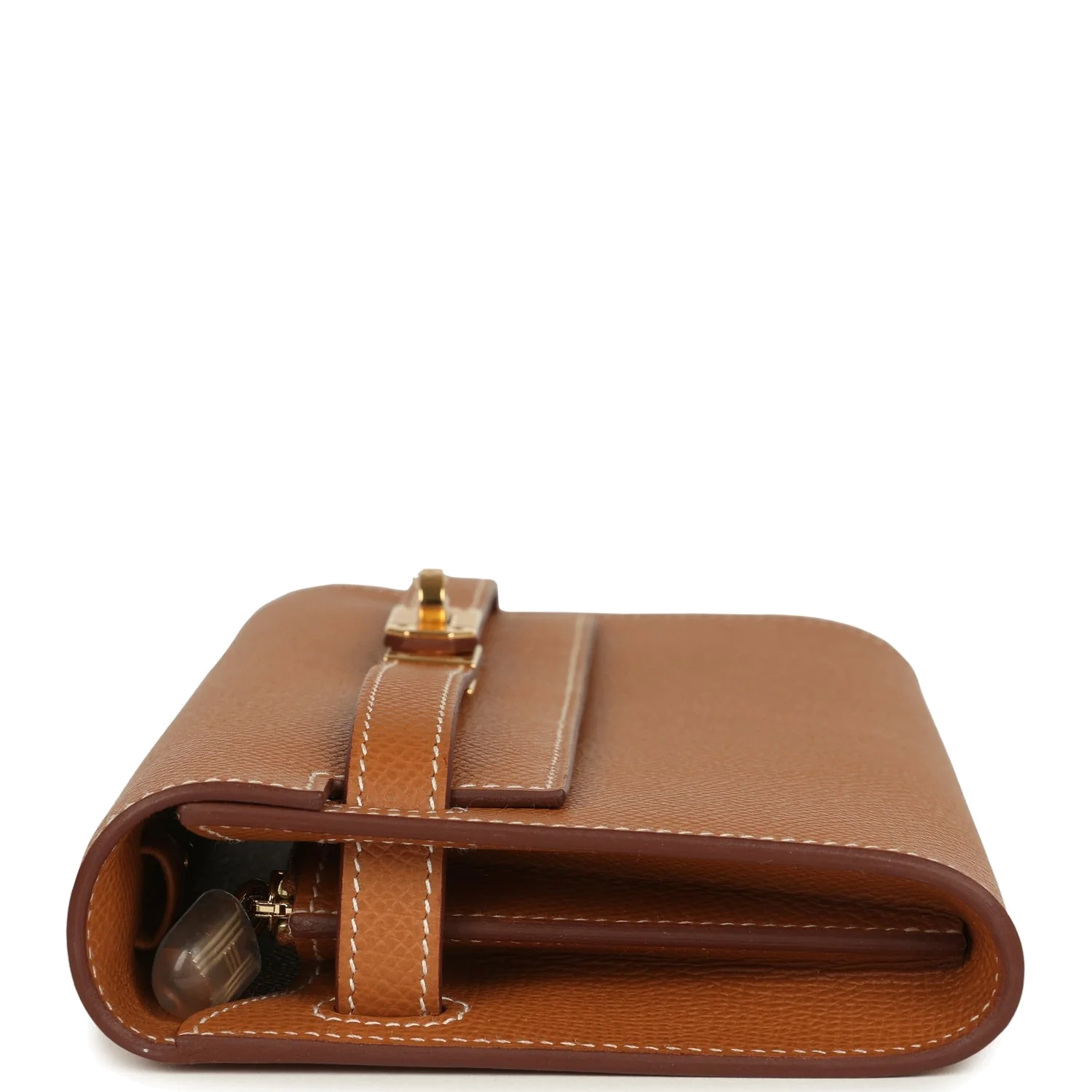Hermes Kelly Wallet To Go Gold Epsom Gold Hardware — фото 6