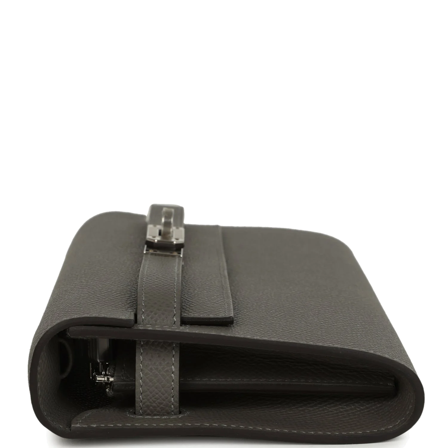 Hermes Kelly Wallet To Go Gris Meyer Epsom Palladium Hardware — фото 4