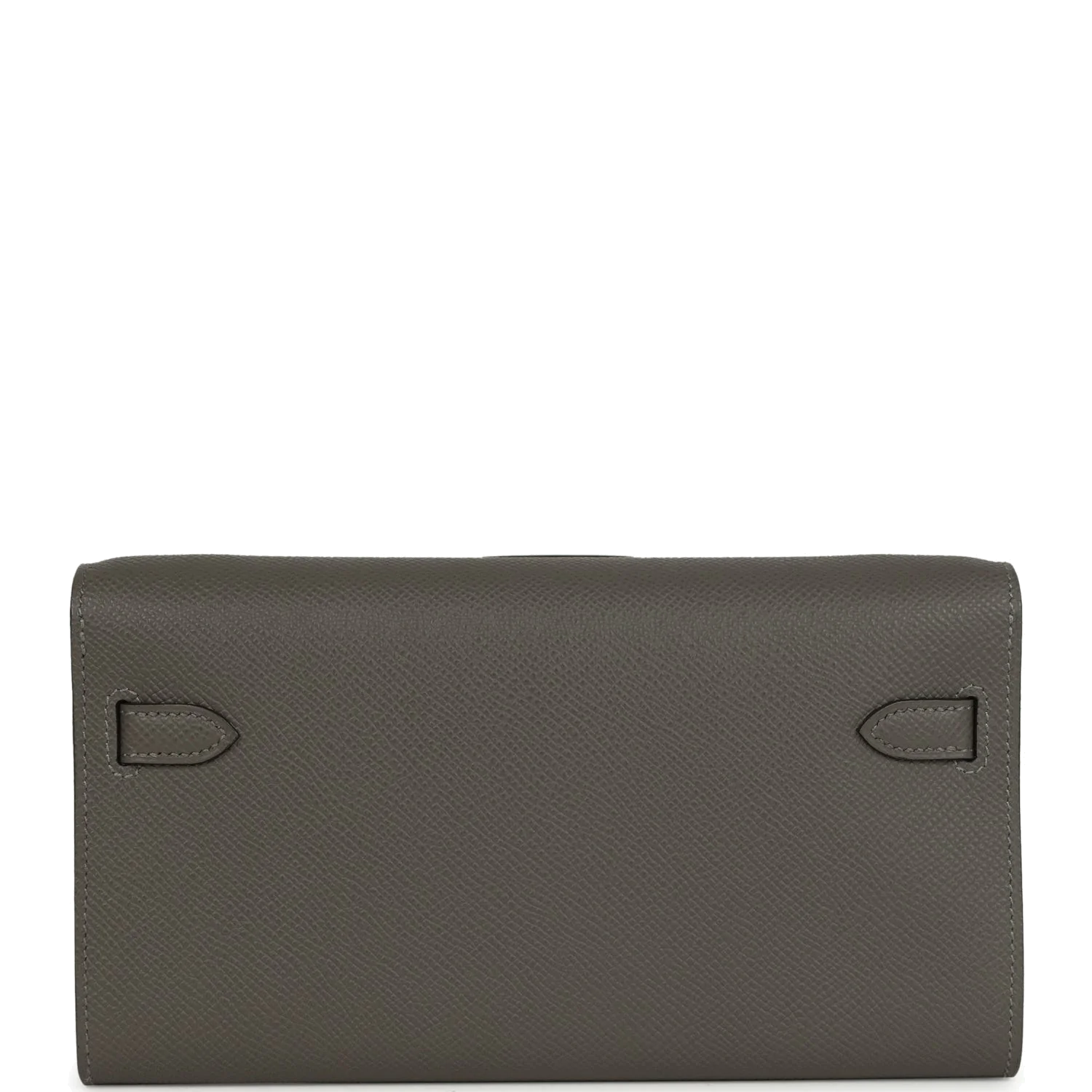 Hermes Kelly Wallet To Go Gris Meyer Epsom Palladium Hardware — фото 5