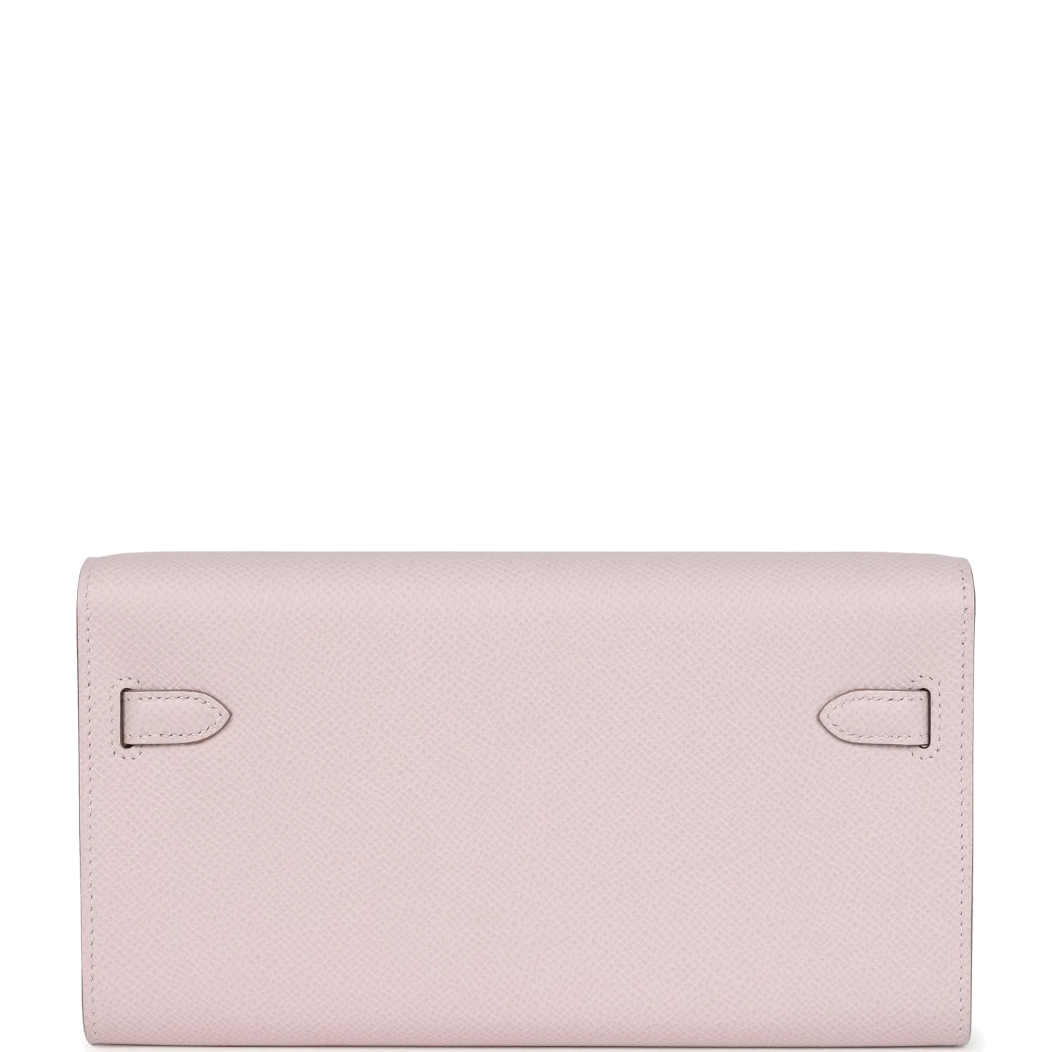 Hermes Kelly Wallet To Go Mauve Pale Epsom Palladium Hardware — фото 5