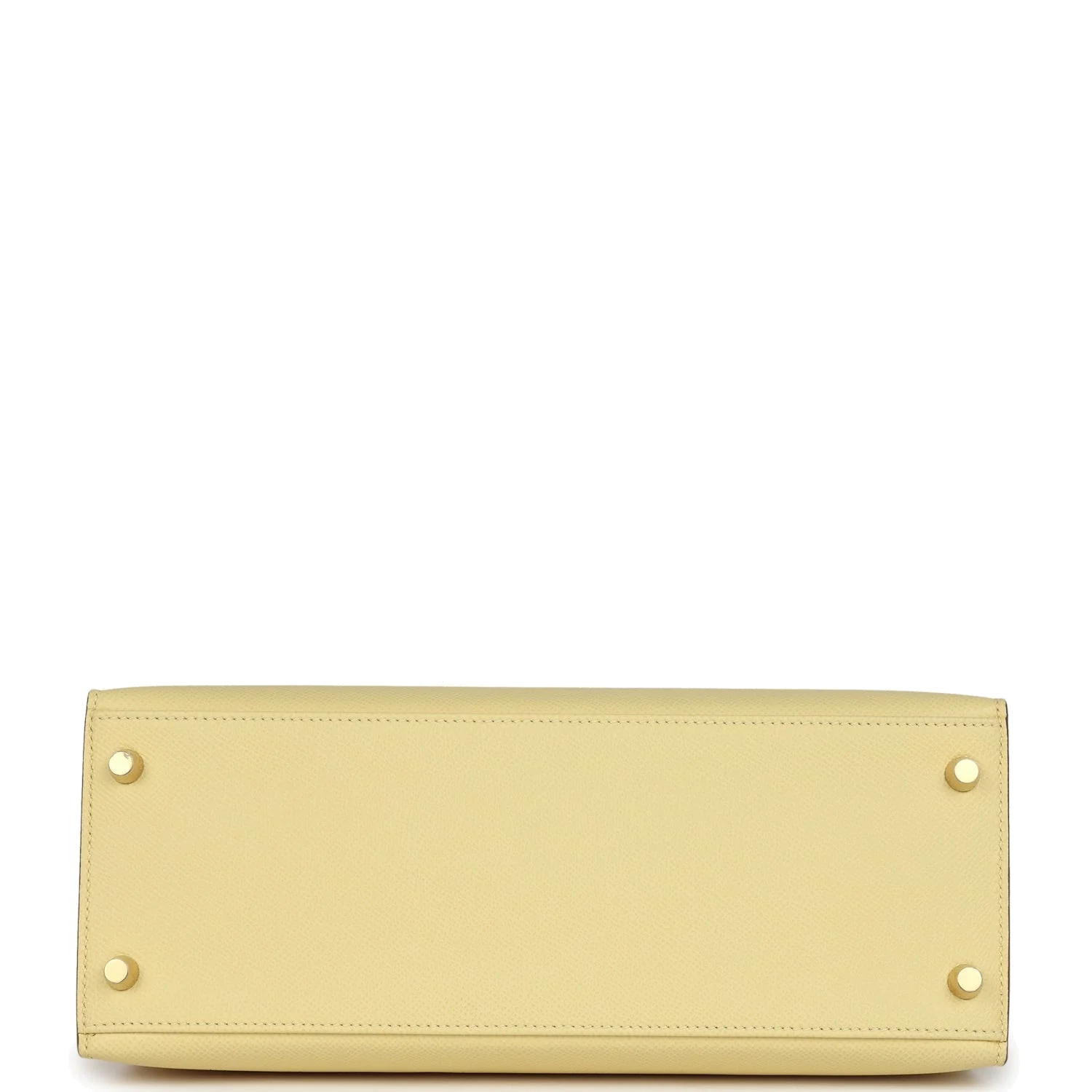 Hermes Kelly Sellier 28 Jaune Poussin Epsom Gold Hardware — фото 7