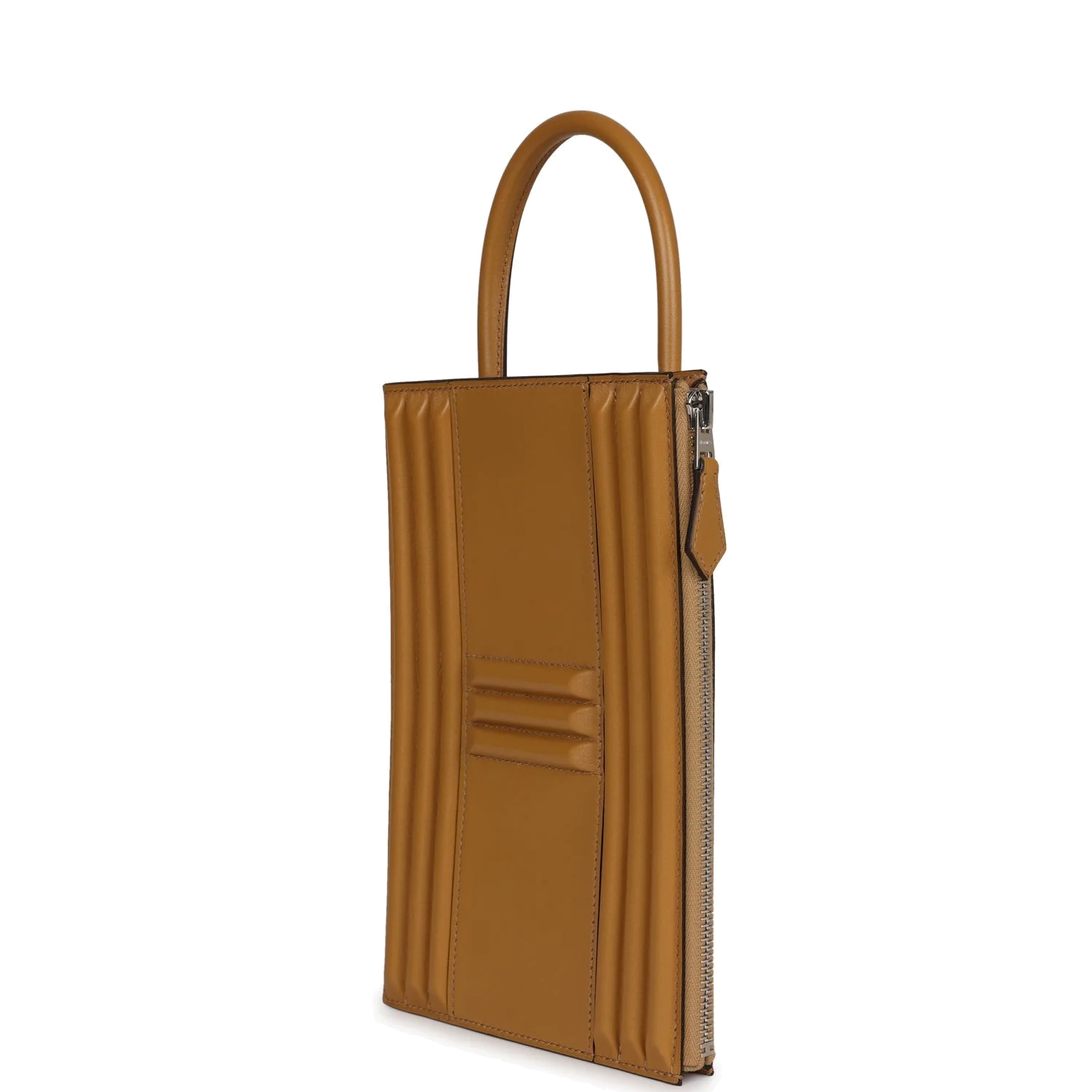 Hermes Cadena Lock Bag Poussiere Tadelakt Palladium Hardware — фото 6