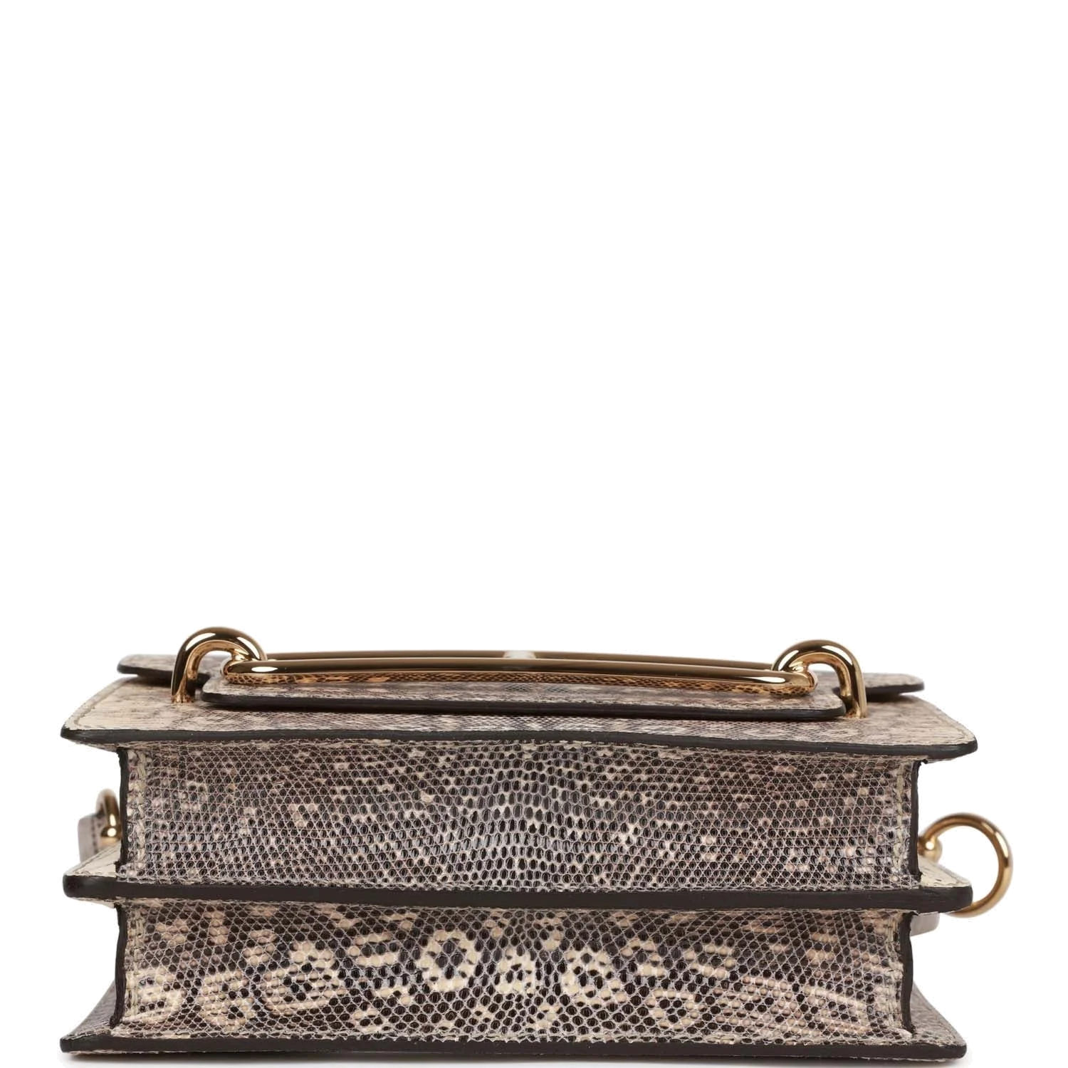 Hermes Mini Sac Roulis Ombre Lizard Varanus Salvator Gold Hardware — фото 8