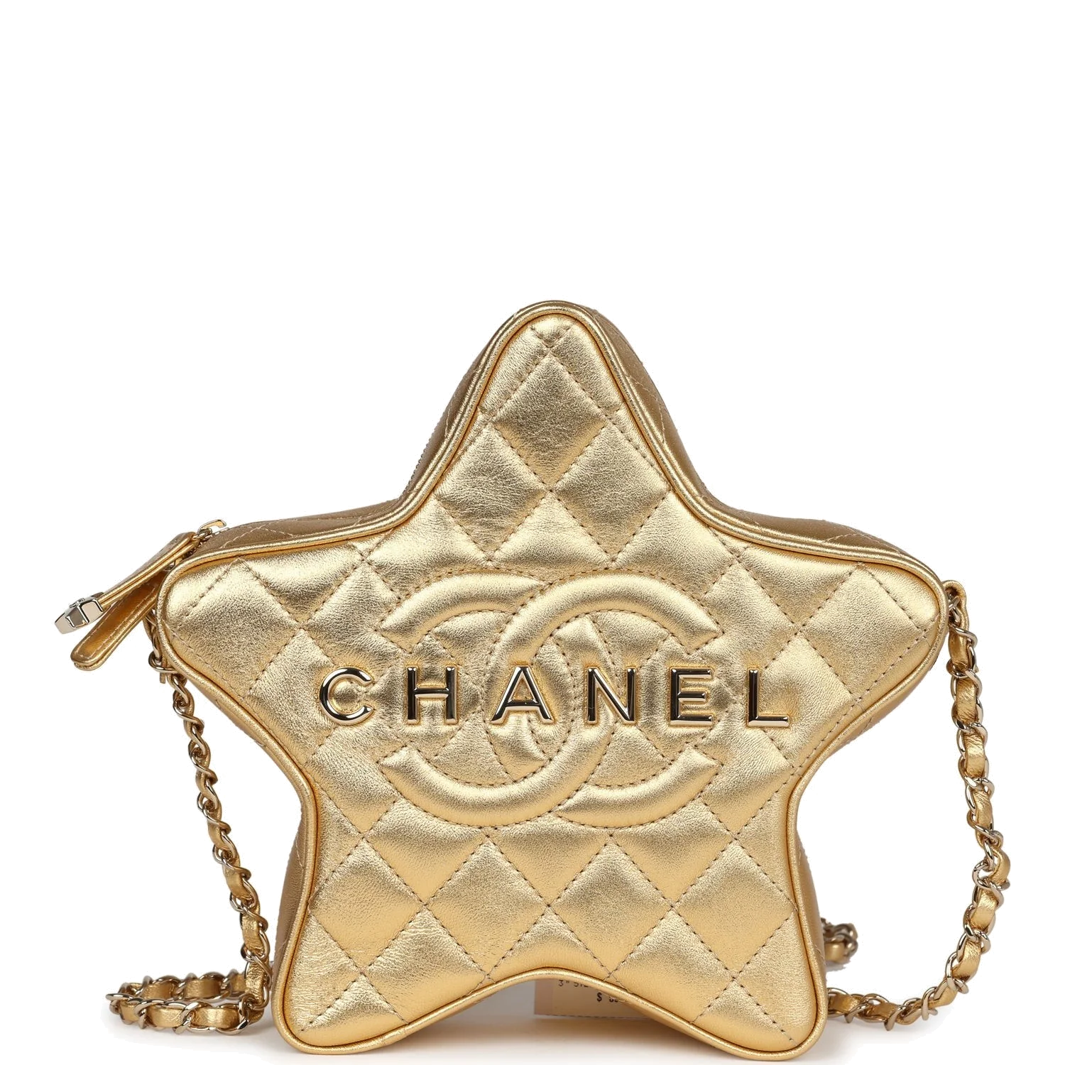Chanel Star Bag Metallic Gold Lambskin — фото 2