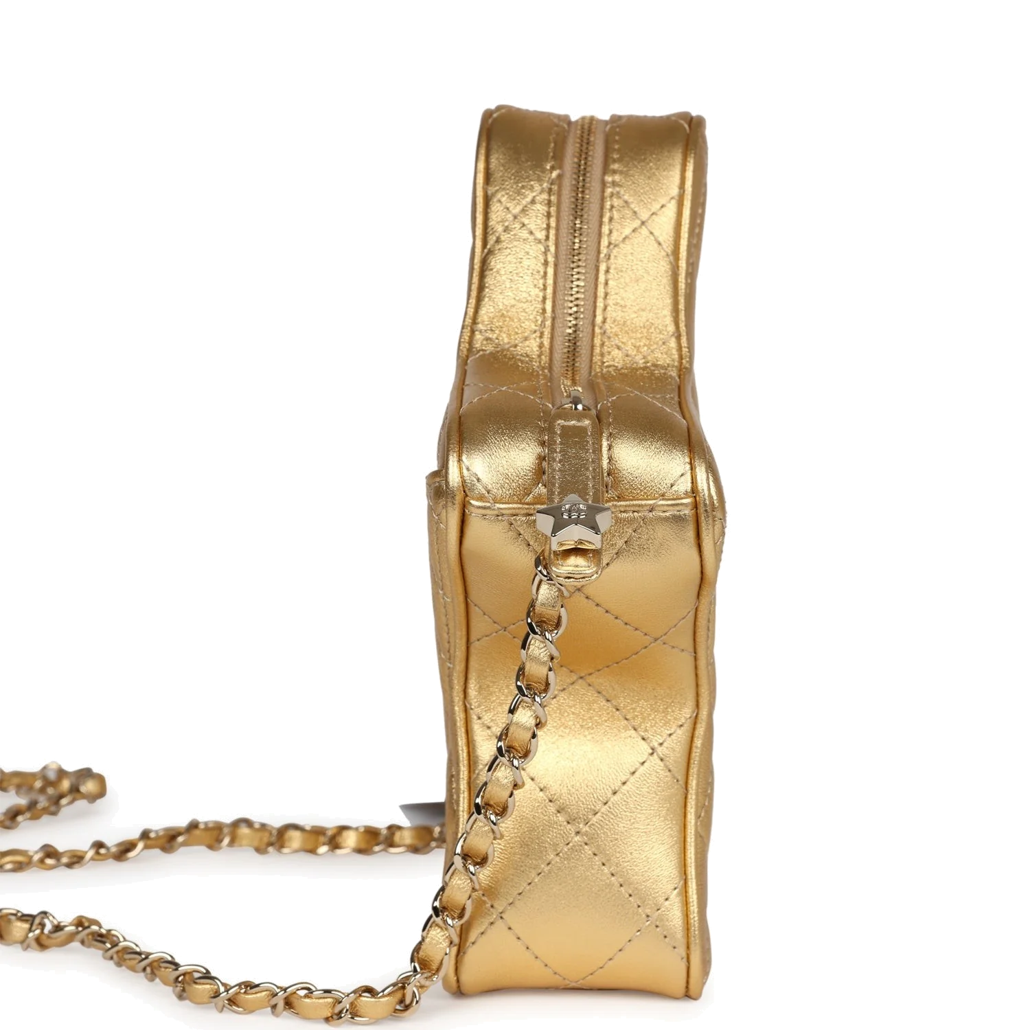 Chanel Star Bag Metallic Gold Lambskin — фото 4