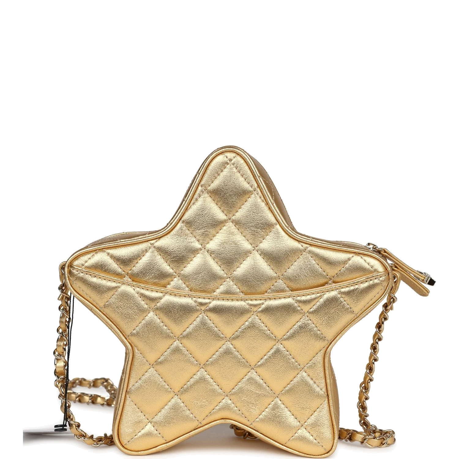 Chanel Star Bag Metallic Gold Lambskin — фото 5