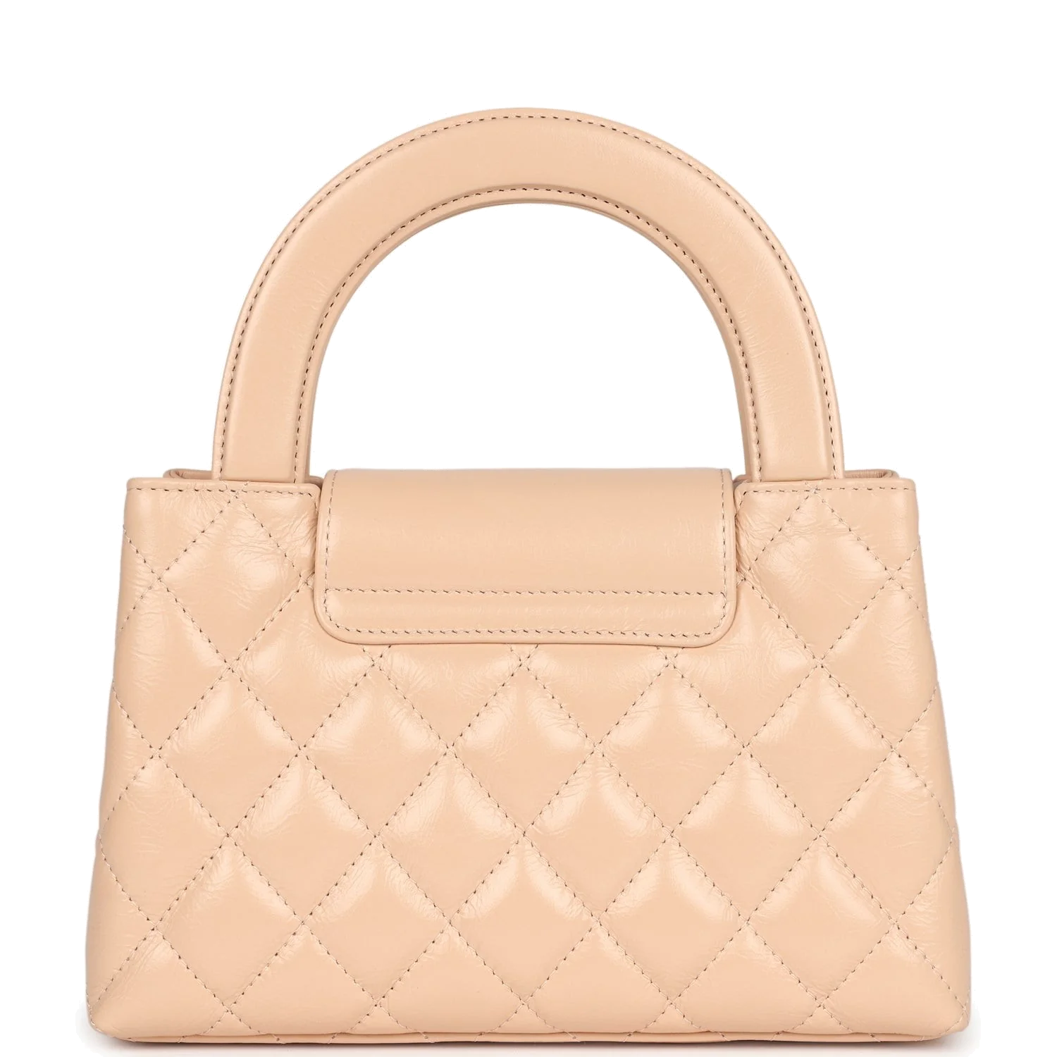Chanel Small Kelly Shopper Beige Shiny Aged Calfskin — фото 5