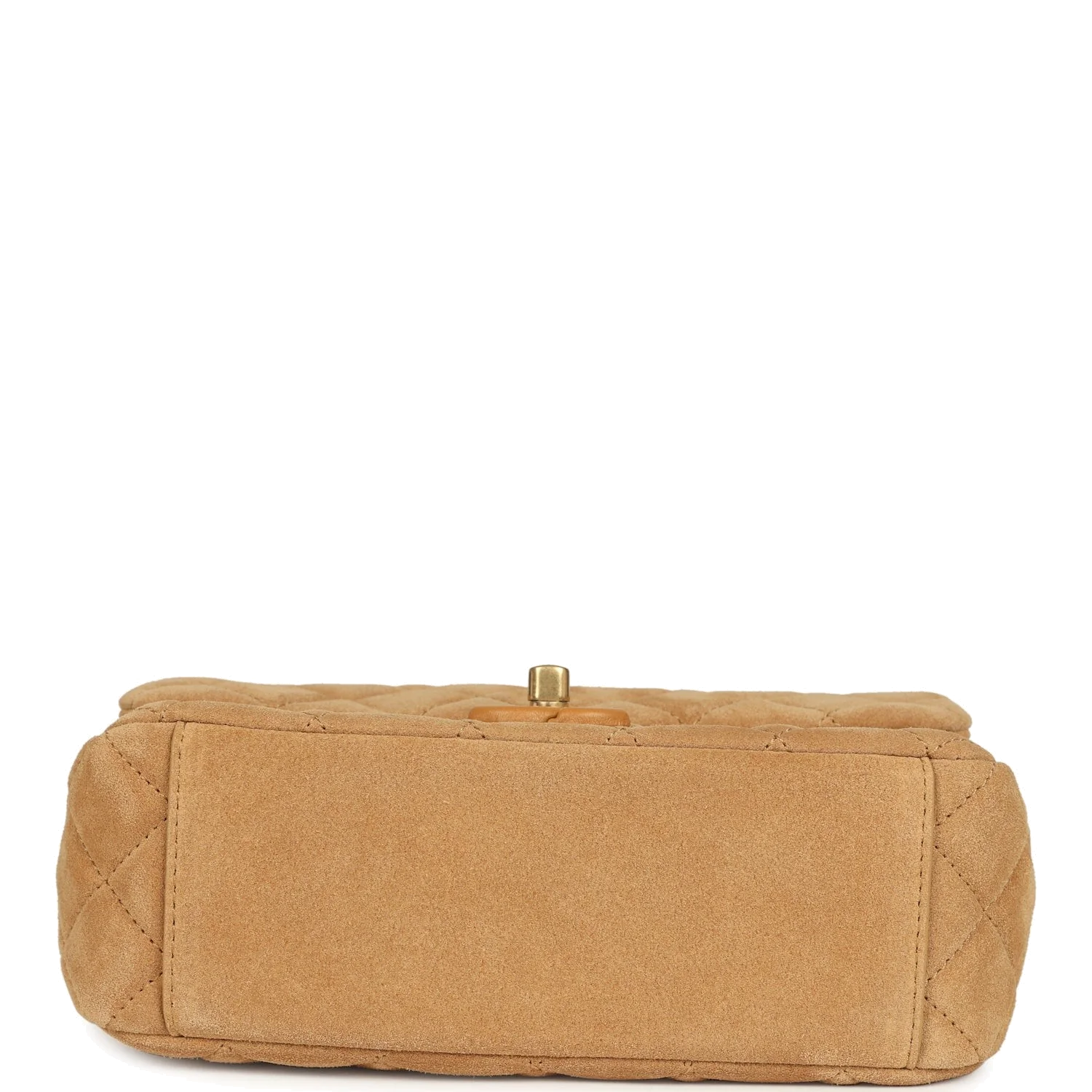 Chanel Mini CC Color Flap Bag Dark Beige Suede — фото 7