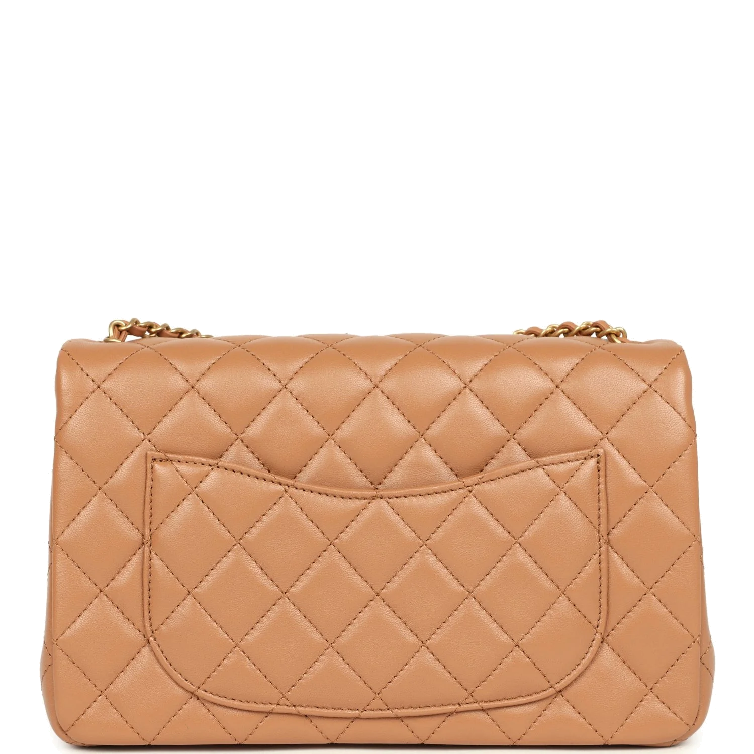 Chanel Small CC Crush Flap Bag Caramel Lambskin — фото 5
