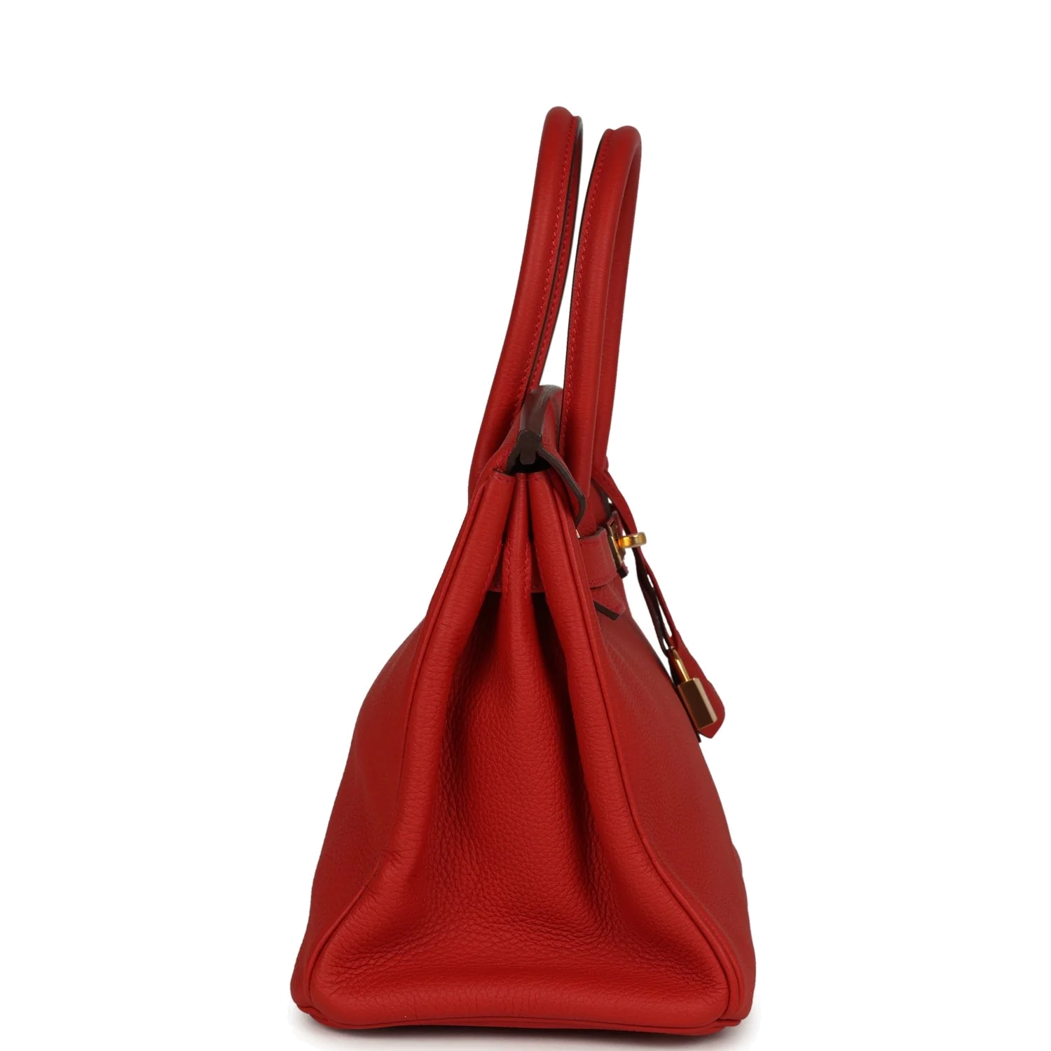 Hermes Birkin 30 Geranium Togo Gold Hardware Герань Togo — фото 4