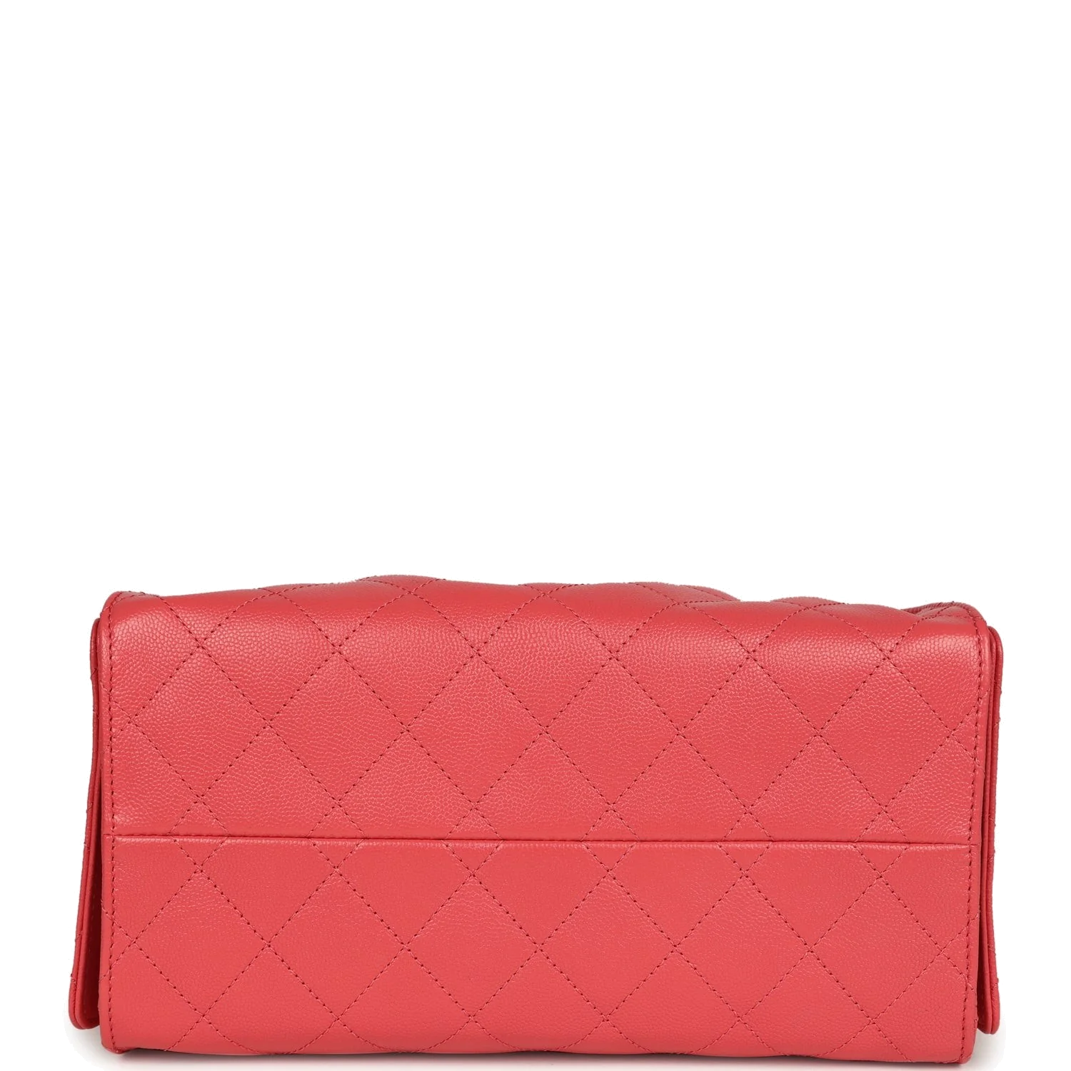 Chanel Small 25 Hobo Bag Coral Pink Caviar — фото 7