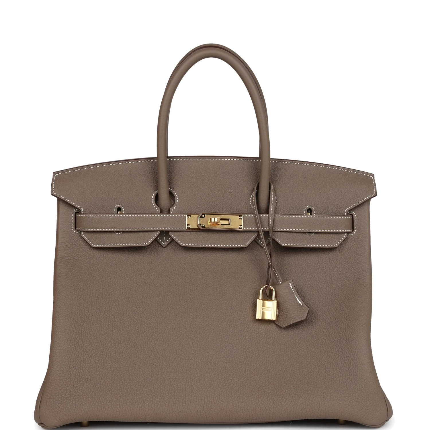 Hermes Birkin 35 Etoupe Togo Gold Hardware Этуп Togo — фото 1