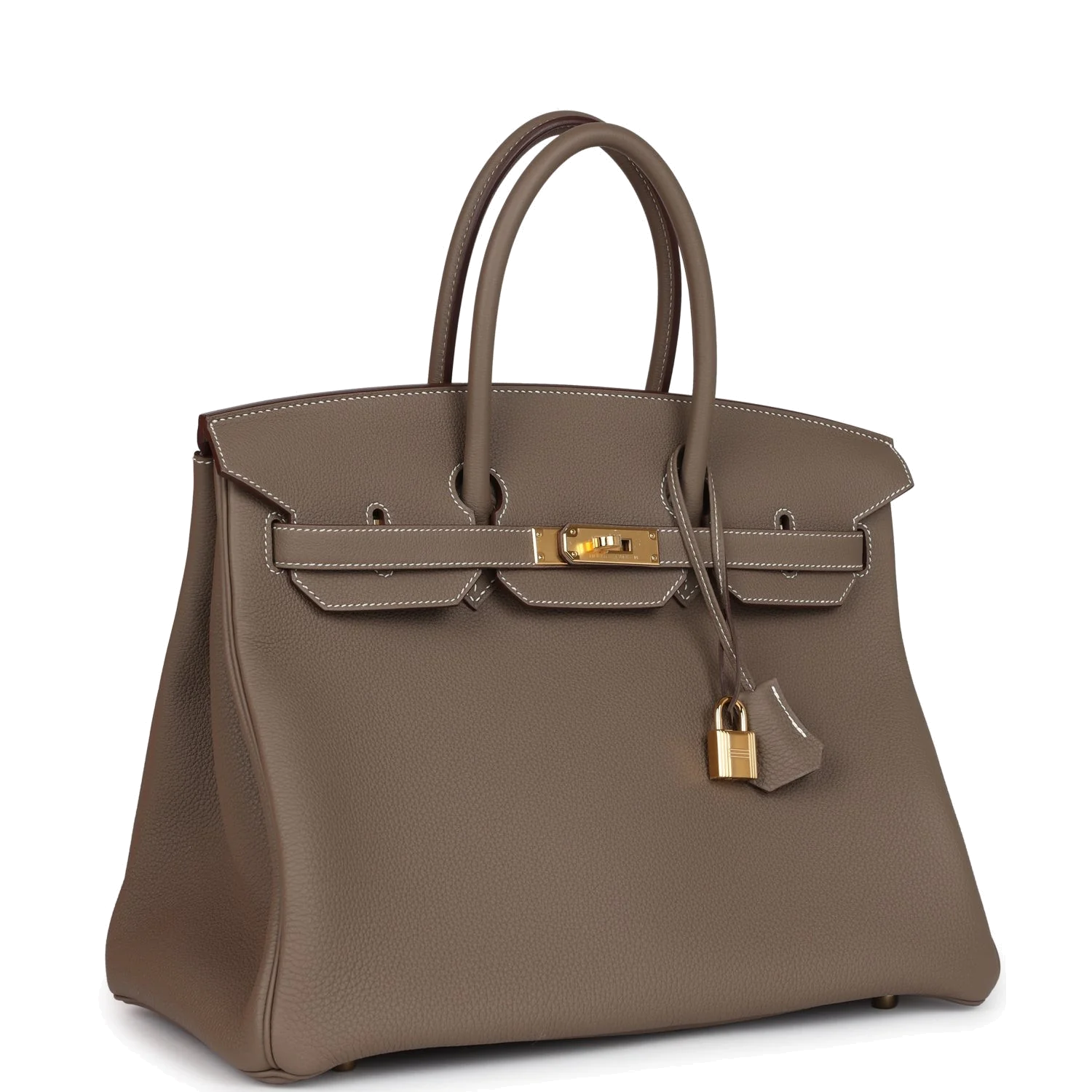 Hermes Birkin 35 Etoupe Togo Gold Hardware Этуп Togo — фото 3