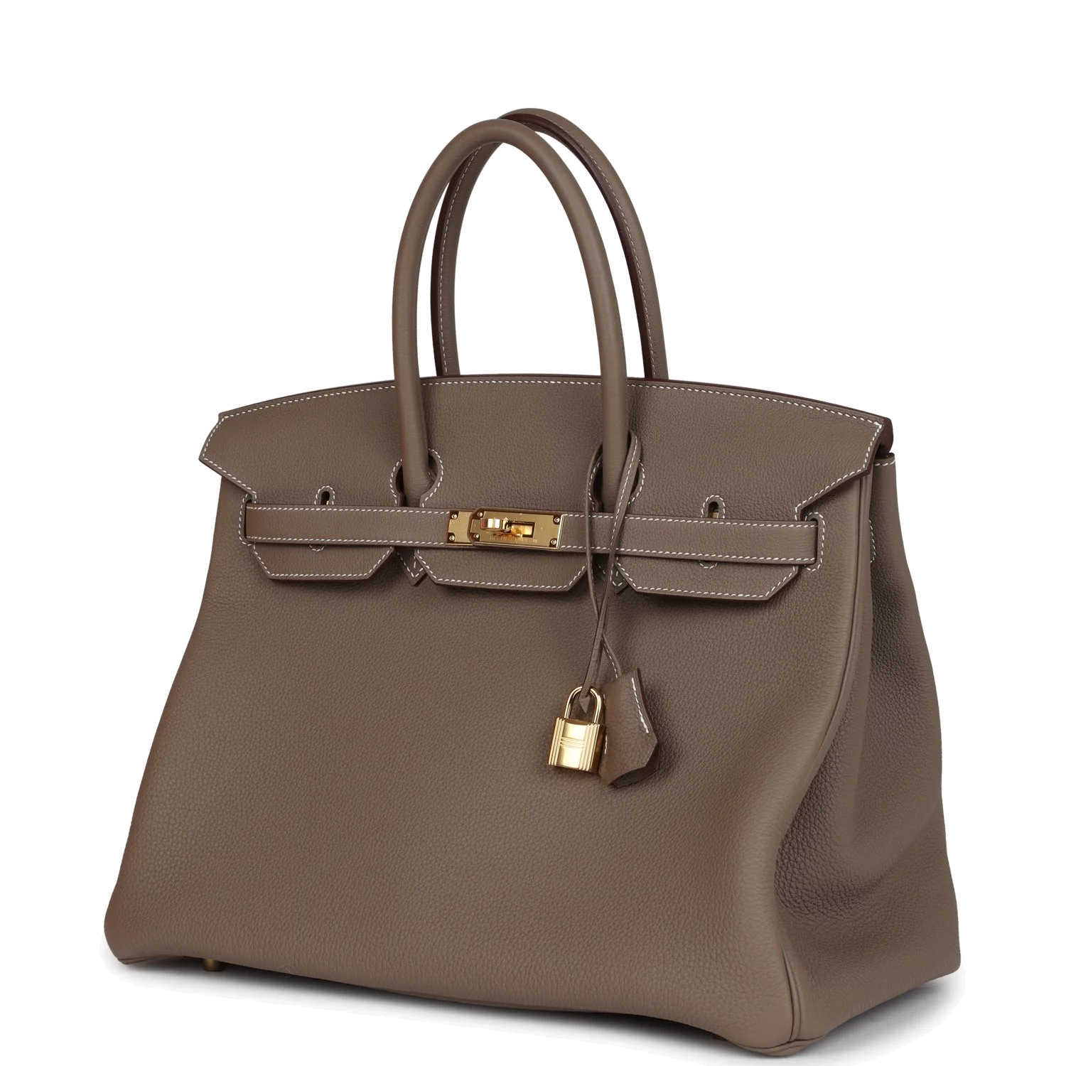 Hermes Birkin 35 Etoupe Togo Gold Hardware Этуп Togo — фото 6