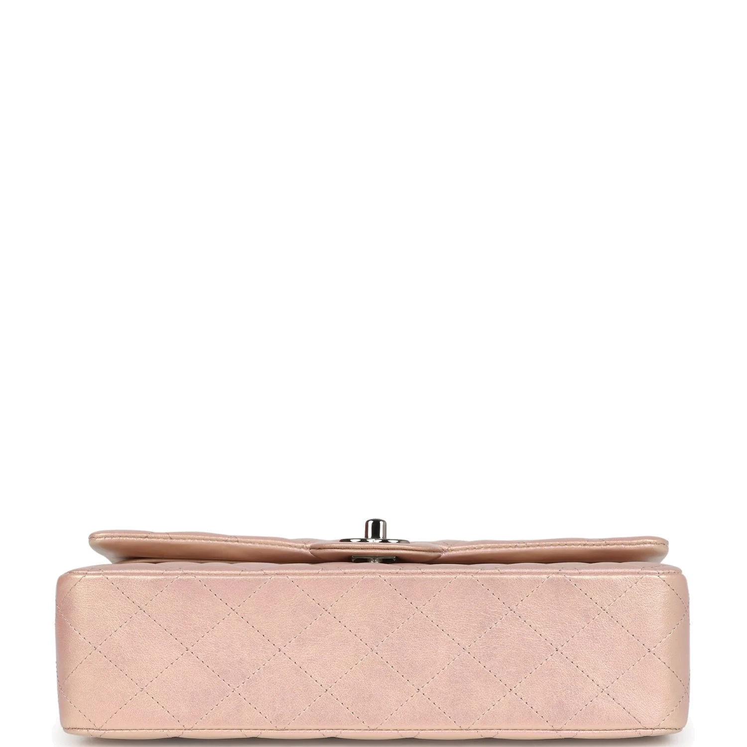 Chanel Medium Classic Double Flap Bag Pink Iridescent Lambskin — фото 7