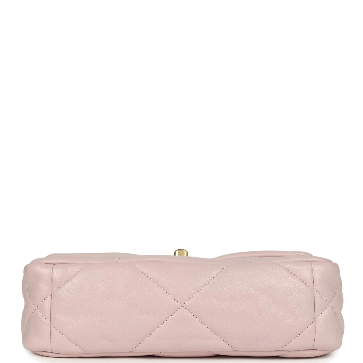 Chanel Medium 19 Flap Bag Light Pink Shiny Lambskin — фото 7