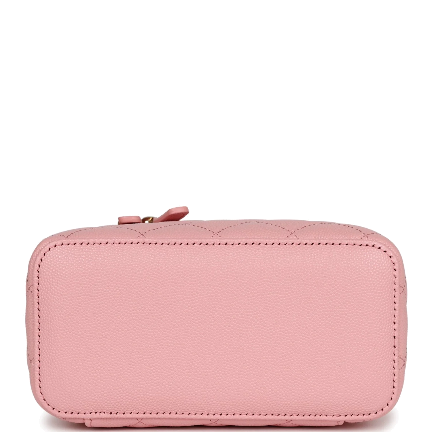 Chanel Small Classic Vanity Case Pink Caviar — фото 7