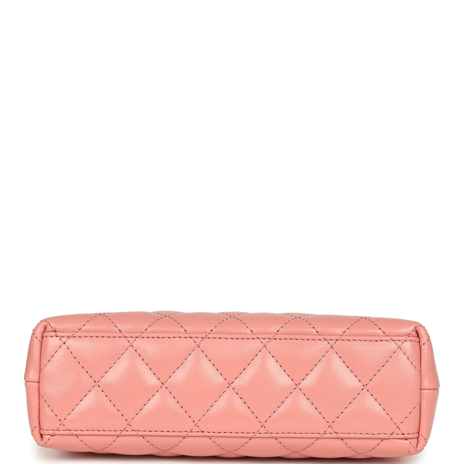 Chanel Small Kelly Shopper Coral Shiny Aged Calfskin — фото 7
