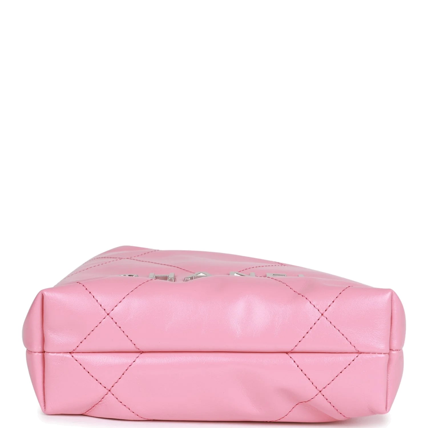 Chanel Mini 22 Bag Pink Calfskin — фото 8