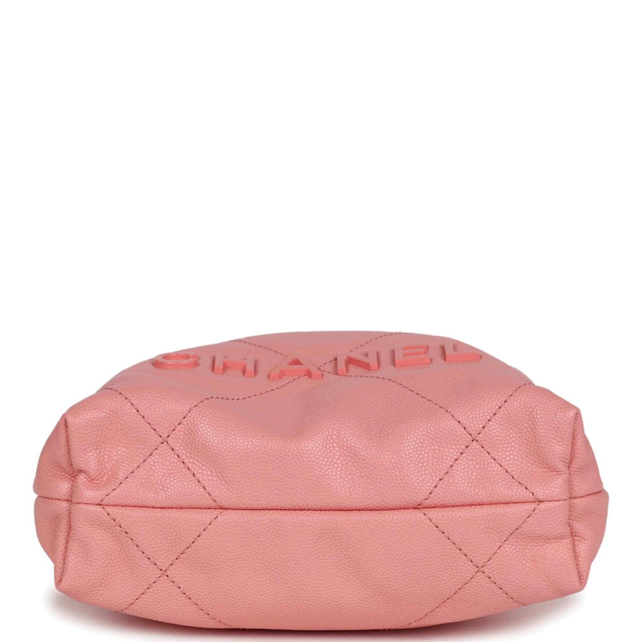 Chanel Mini 22 Bag Pink Shiny Calfskin — фото 7