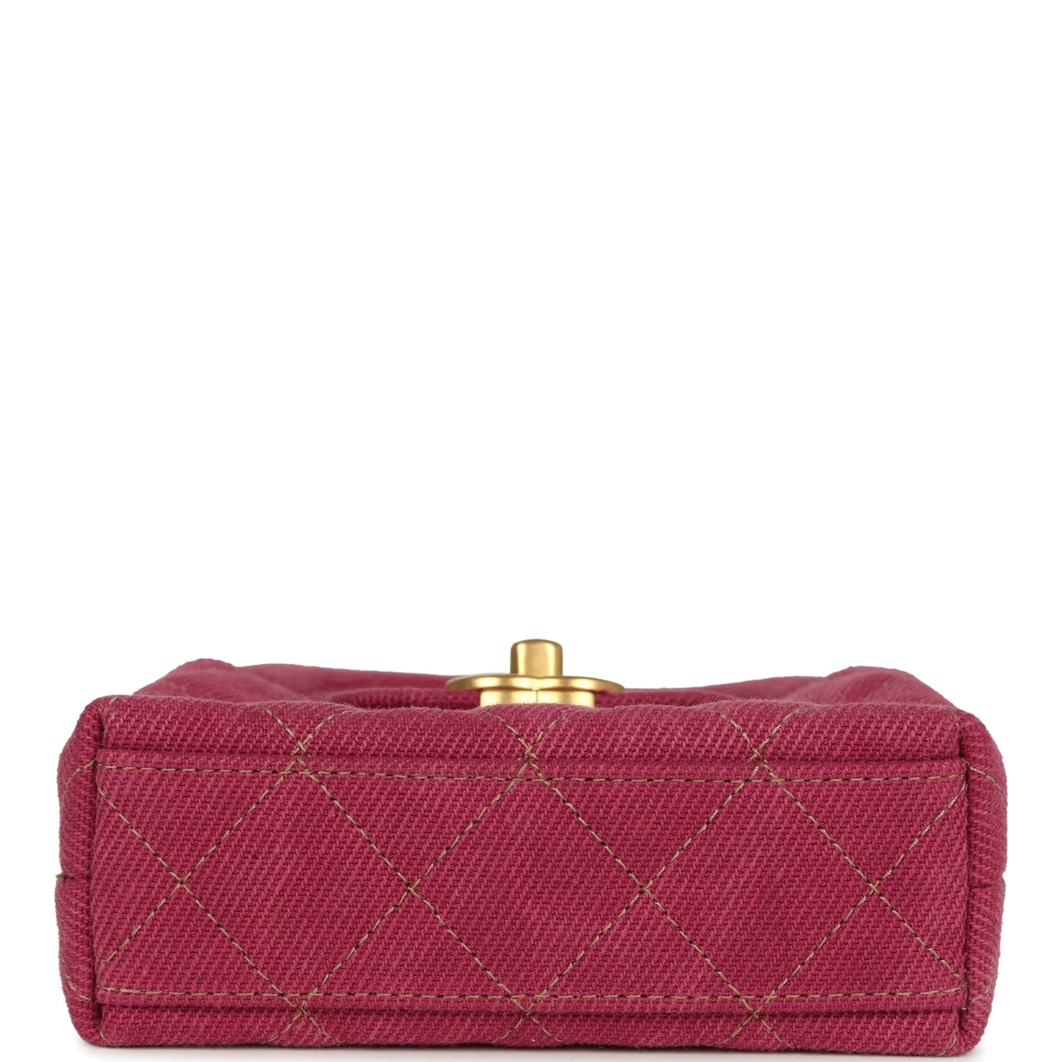 Chanel Nano Kelly Shopper Fuchsia Washed Denim — фото 7