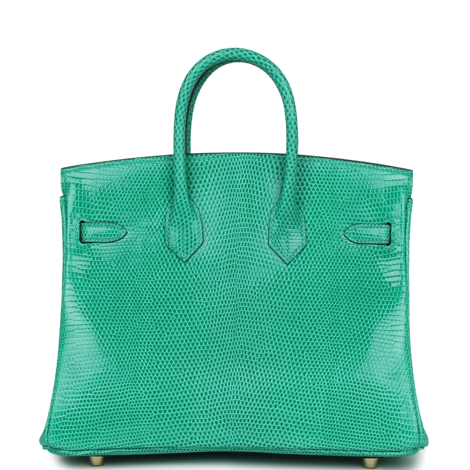 Hermes Birkin 25 Menthe Varanus Niloticus Lizard Gold Hardware Мята Varanus — фото 5