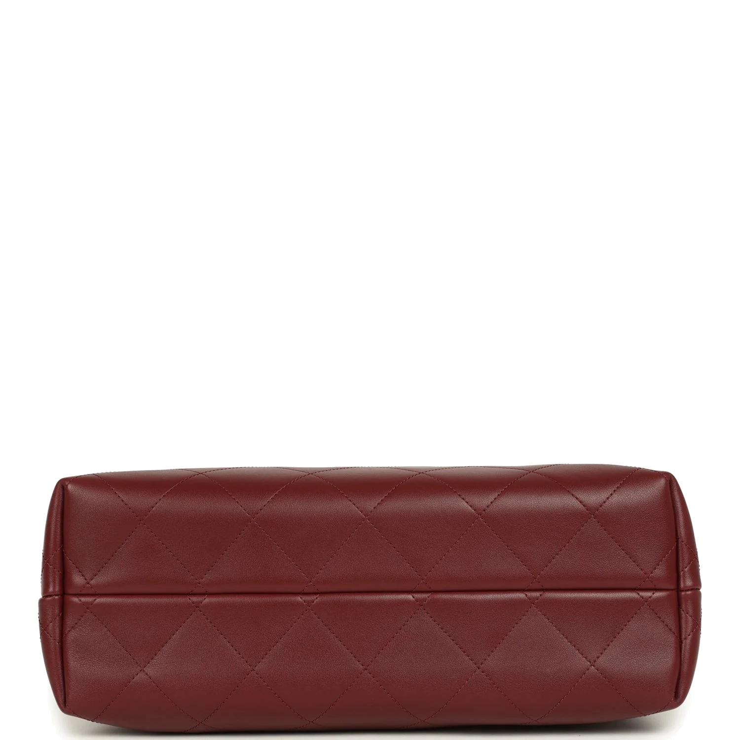 Chanel Small Coco Hobo Bag Burgundy Calfskin — фото 7