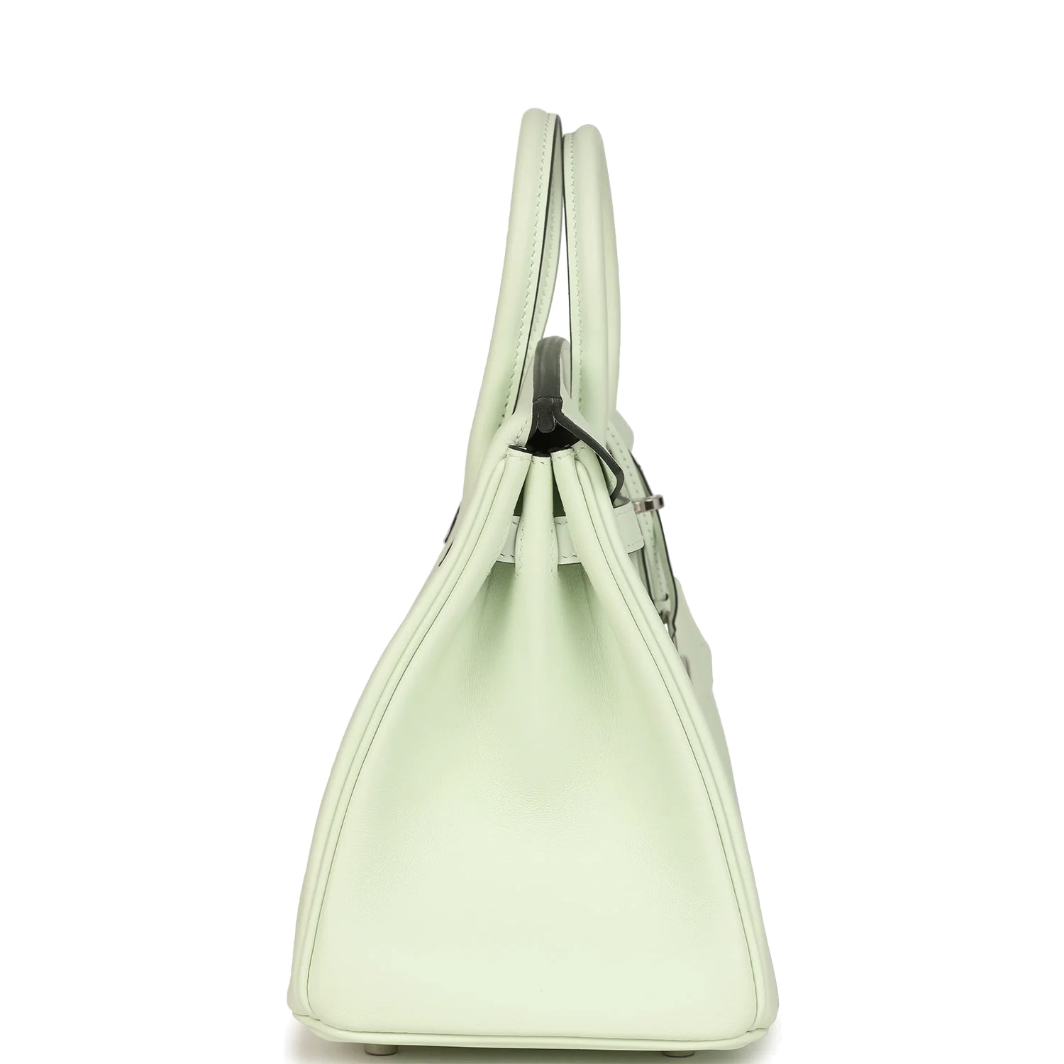 Hermes Birkin 25 Vert Fizz Swift Palladium Hardware Зеленый физз — фото 5