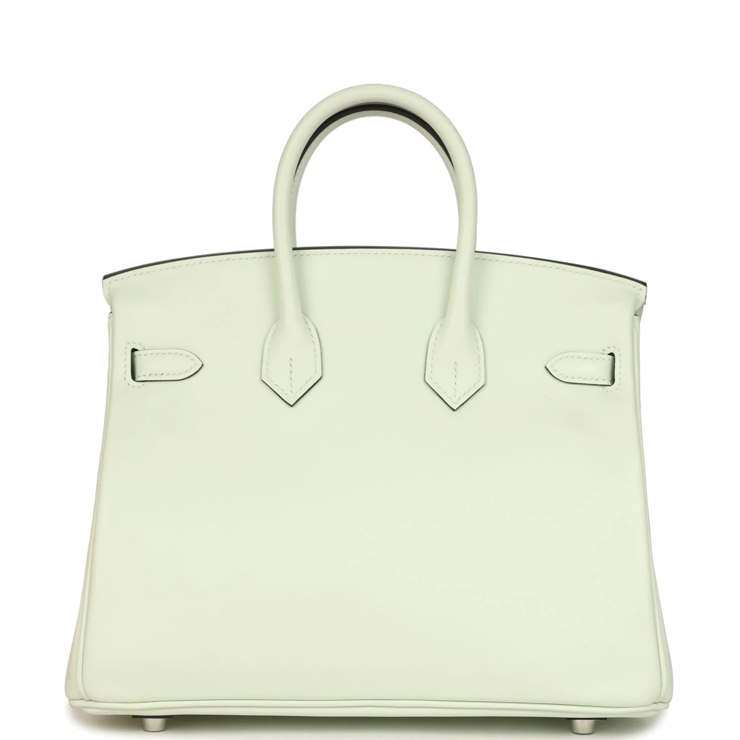 Hermes Birkin 25 Vert Fizz Swift Palladium Hardware Зеленый физз — фото 6