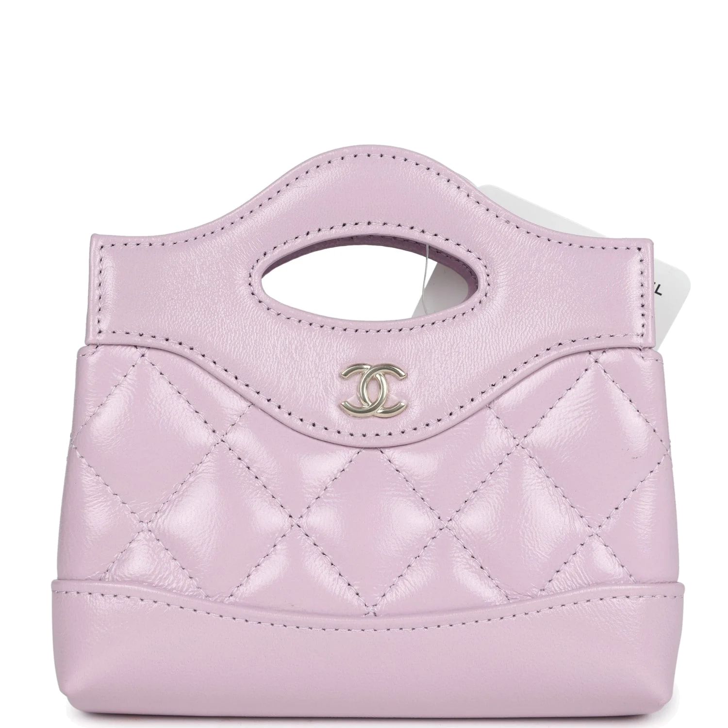 Chanel Micro 31 Shopper Light Purple Shiny Lambskin — фото 2