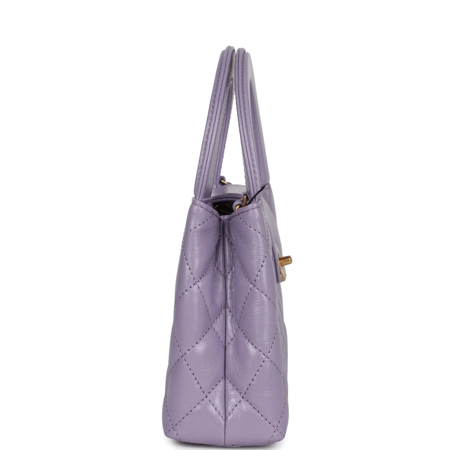 Chanel Small Kelly Shopper Light Purple Shiny Aged Calfskin — фото 5