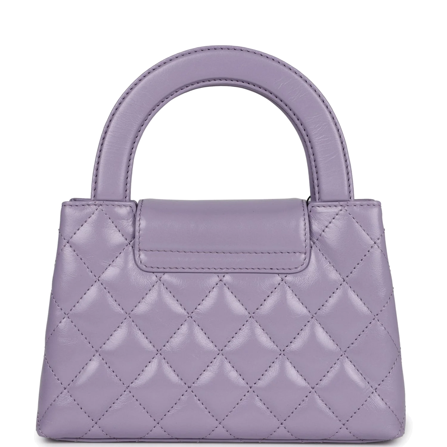 Chanel Small Kelly Shopper Light Purple Shiny Aged Calfskin — фото 6