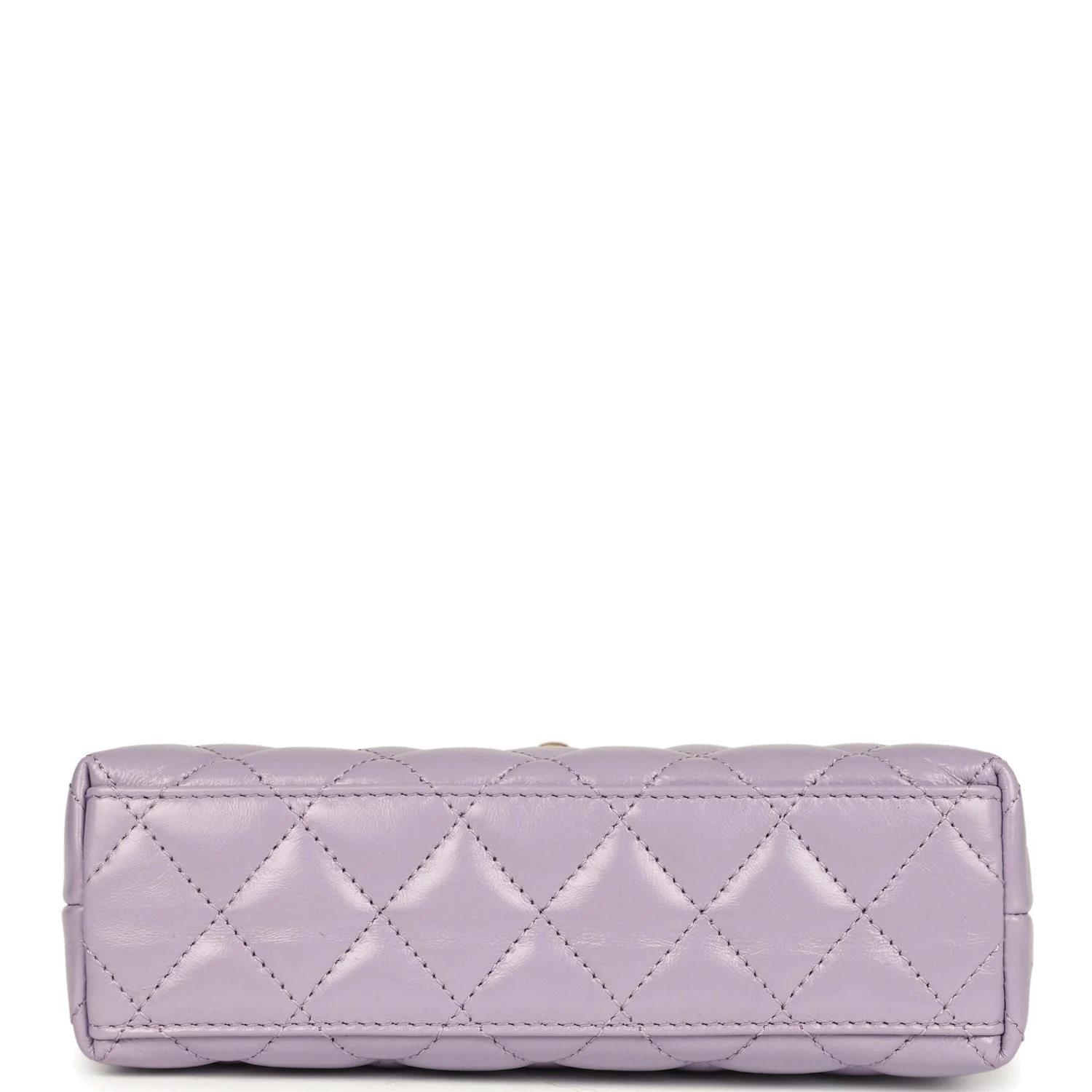Chanel Small Kelly Shopper Light Purple Shiny Aged Calfskin — фото 7