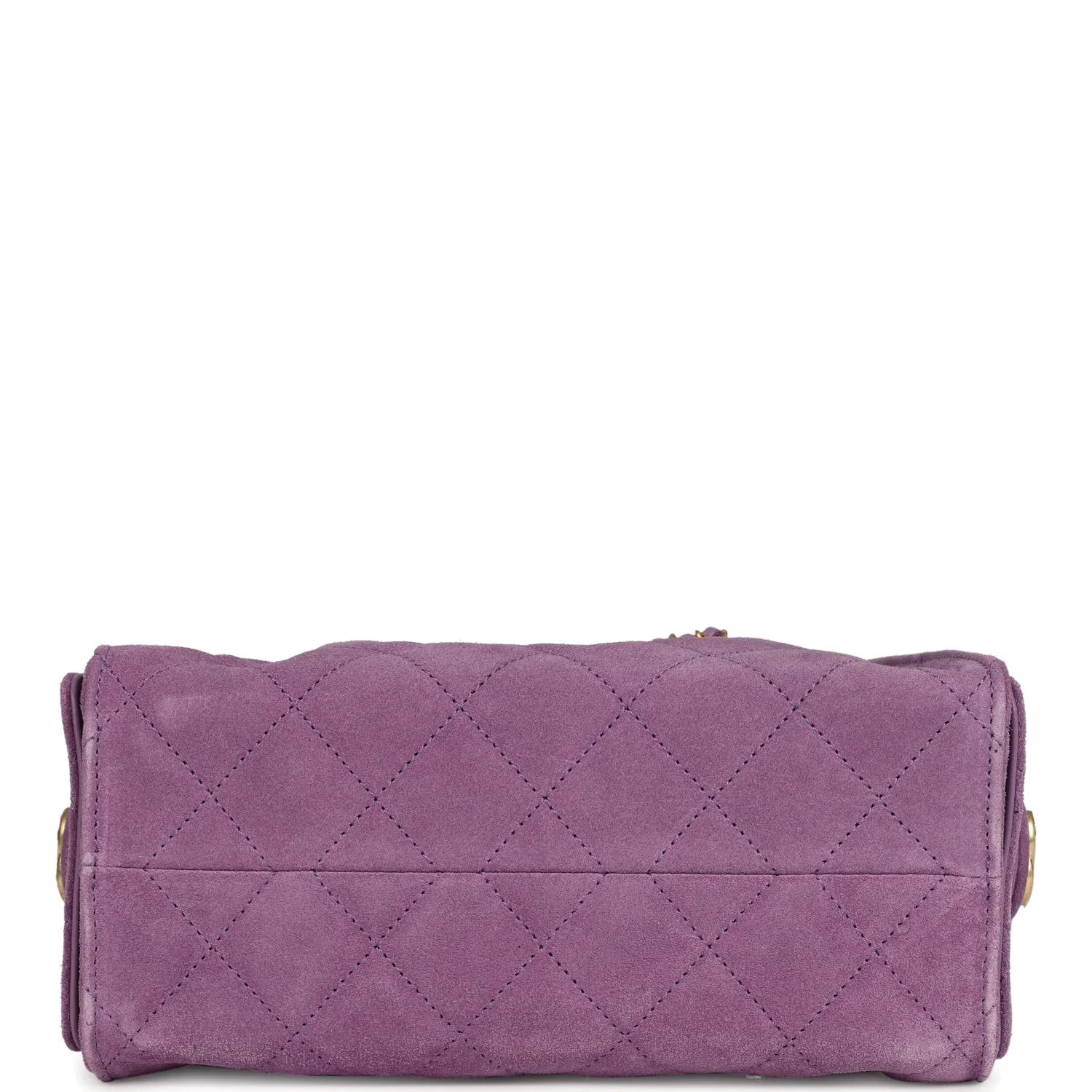 Chanel Mini 25 Hobo Bag Purple Suede — фото 7