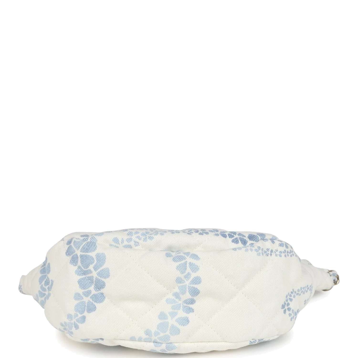 Chanel Large Coco Beach Hobo Bag in White and Blue Denim — фото 7