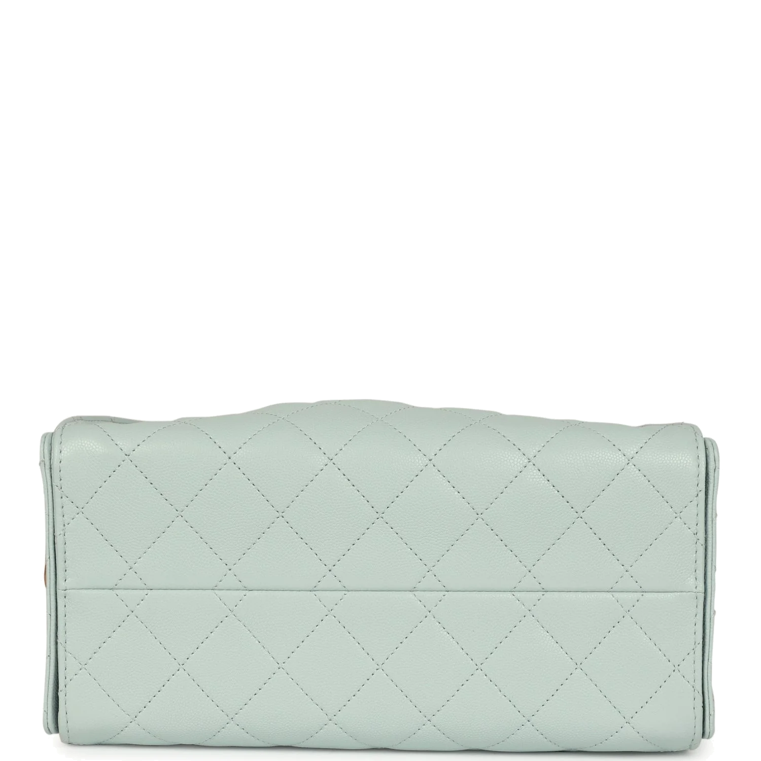 Chanel Small 25 Hobo Bag Light Blue Caviar — фото 8
