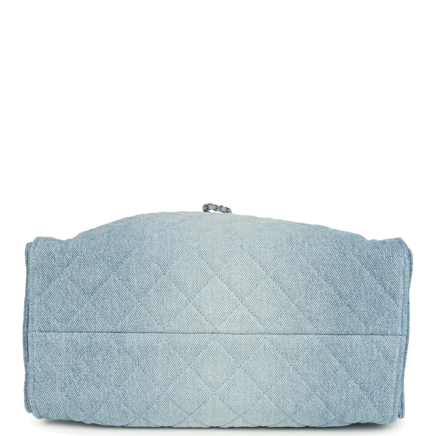 Chanel Medium 25 Hobo Bag Light Blue Washed Denim — фото 7