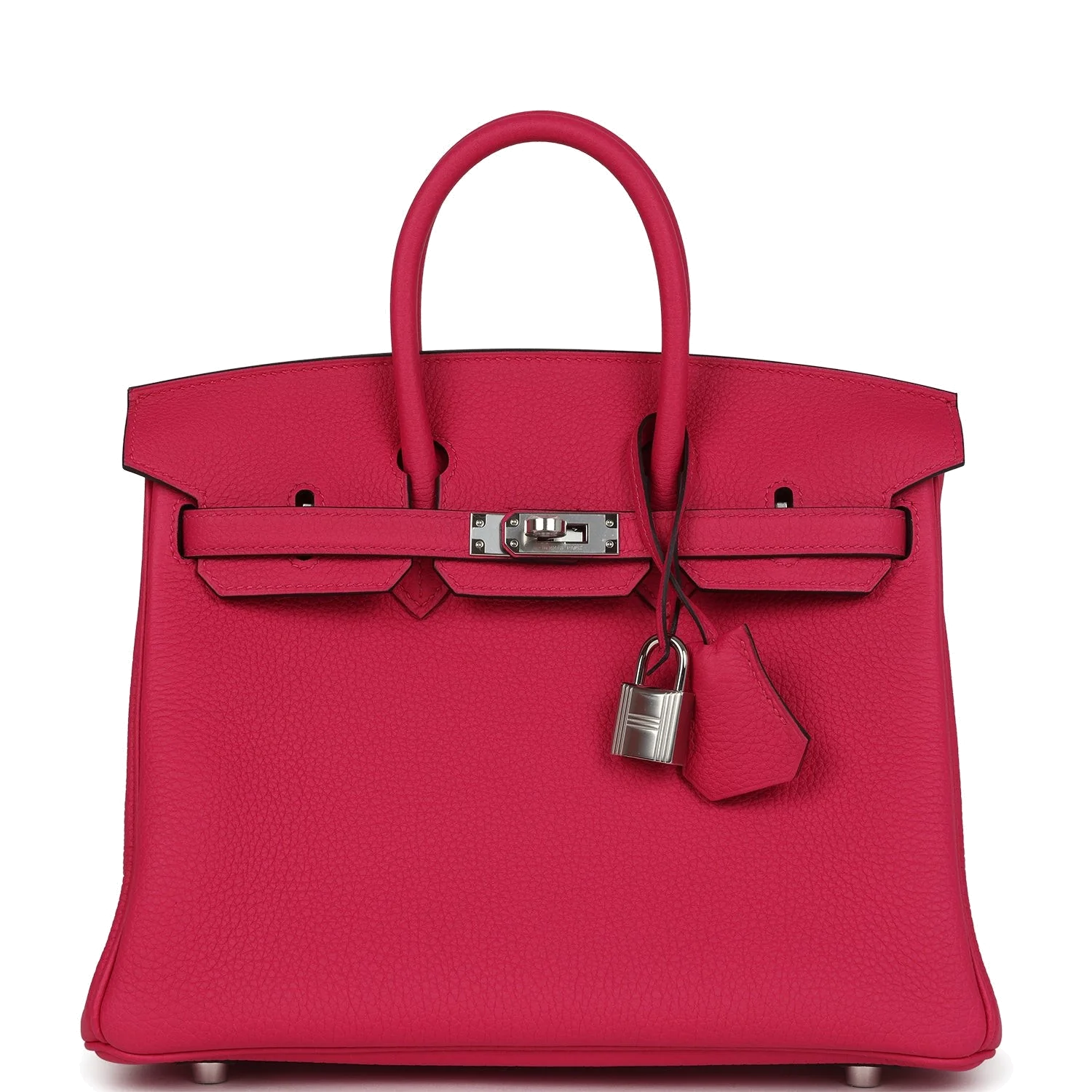 Hermes Birkin 25 Rose Mexico Togo Palladium Hardware Розовый Мексика — фото 2