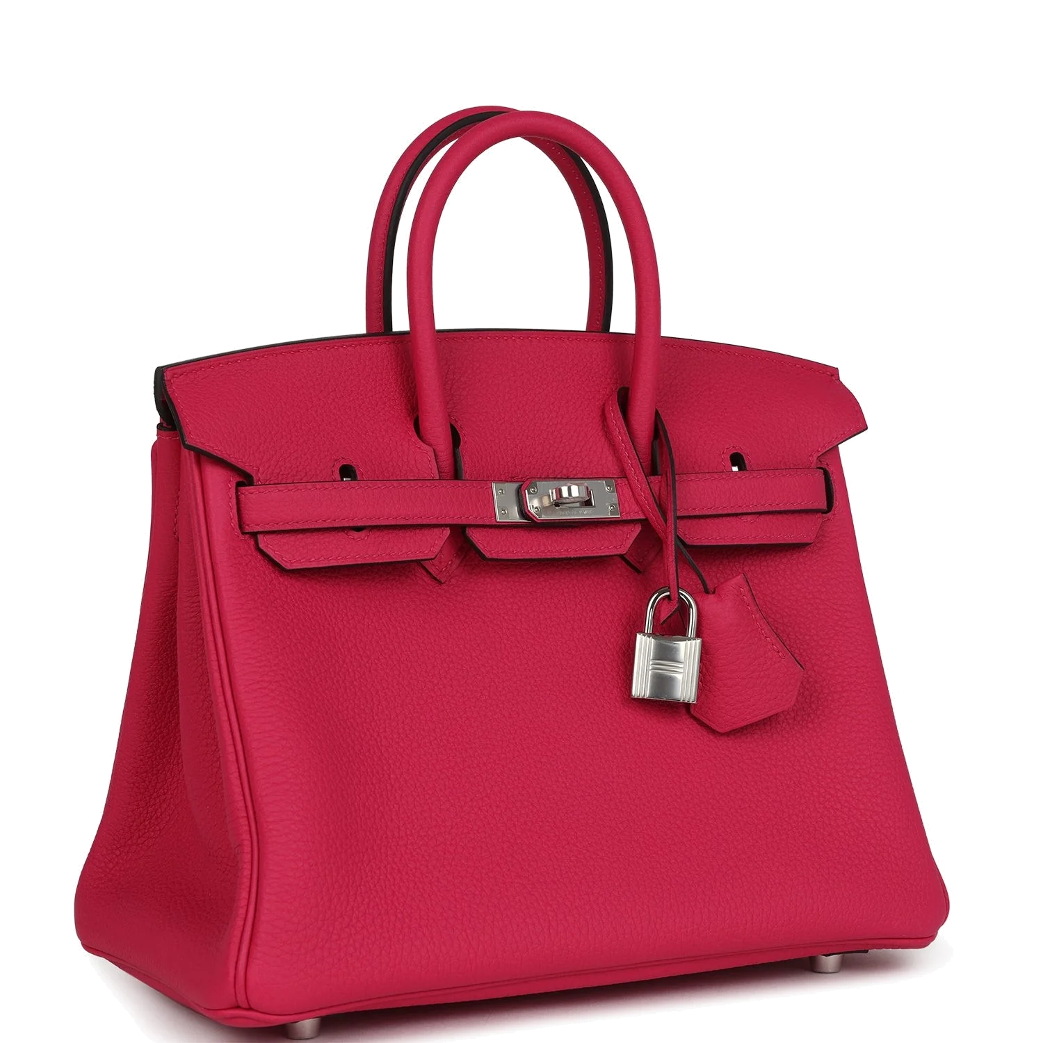 Hermes Birkin 25 Rose Mexico Togo Palladium Hardware Розовый Мексика — фото 3