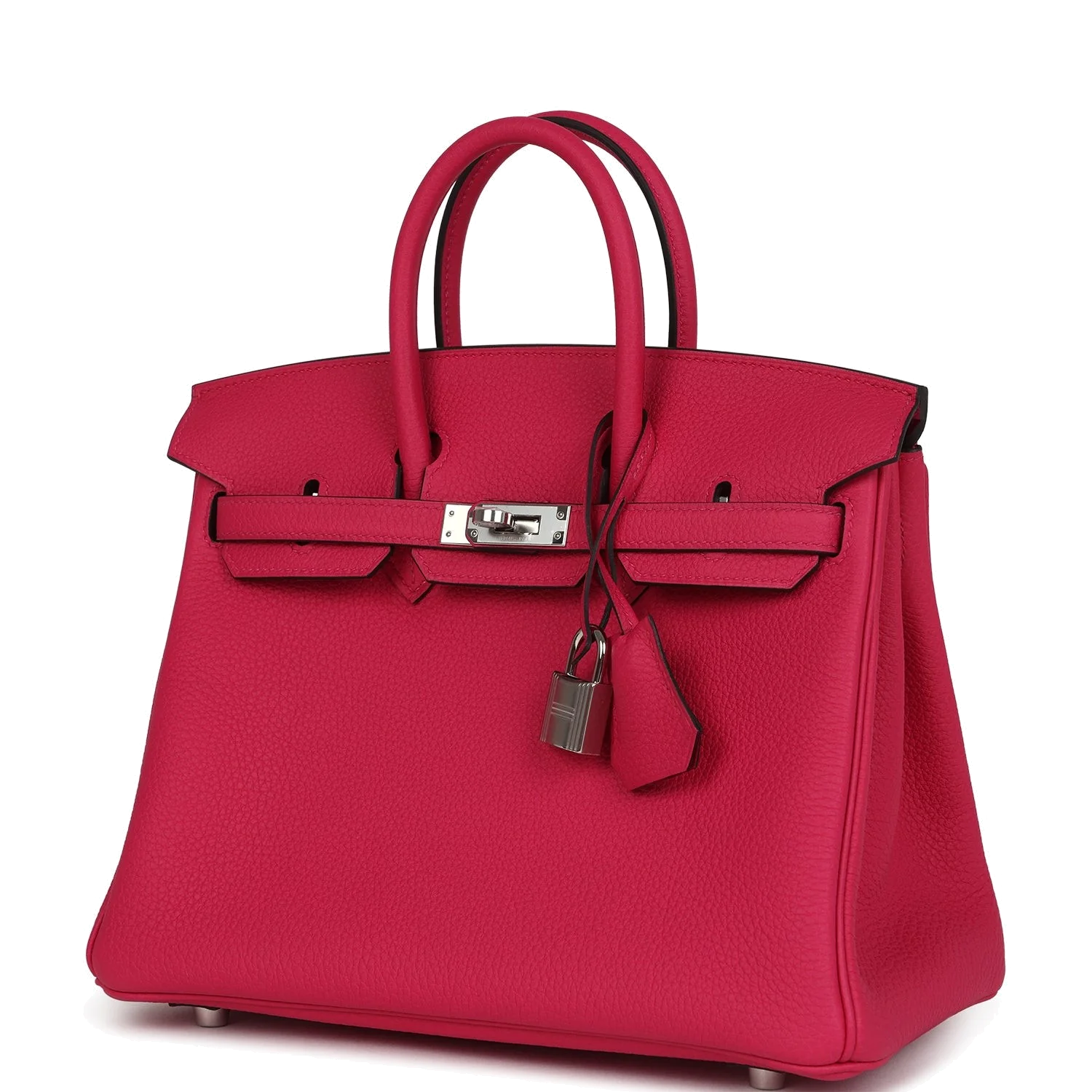 Hermes Birkin 25 Rose Mexico Togo Palladium Hardware Розовый Мексика — фото 6