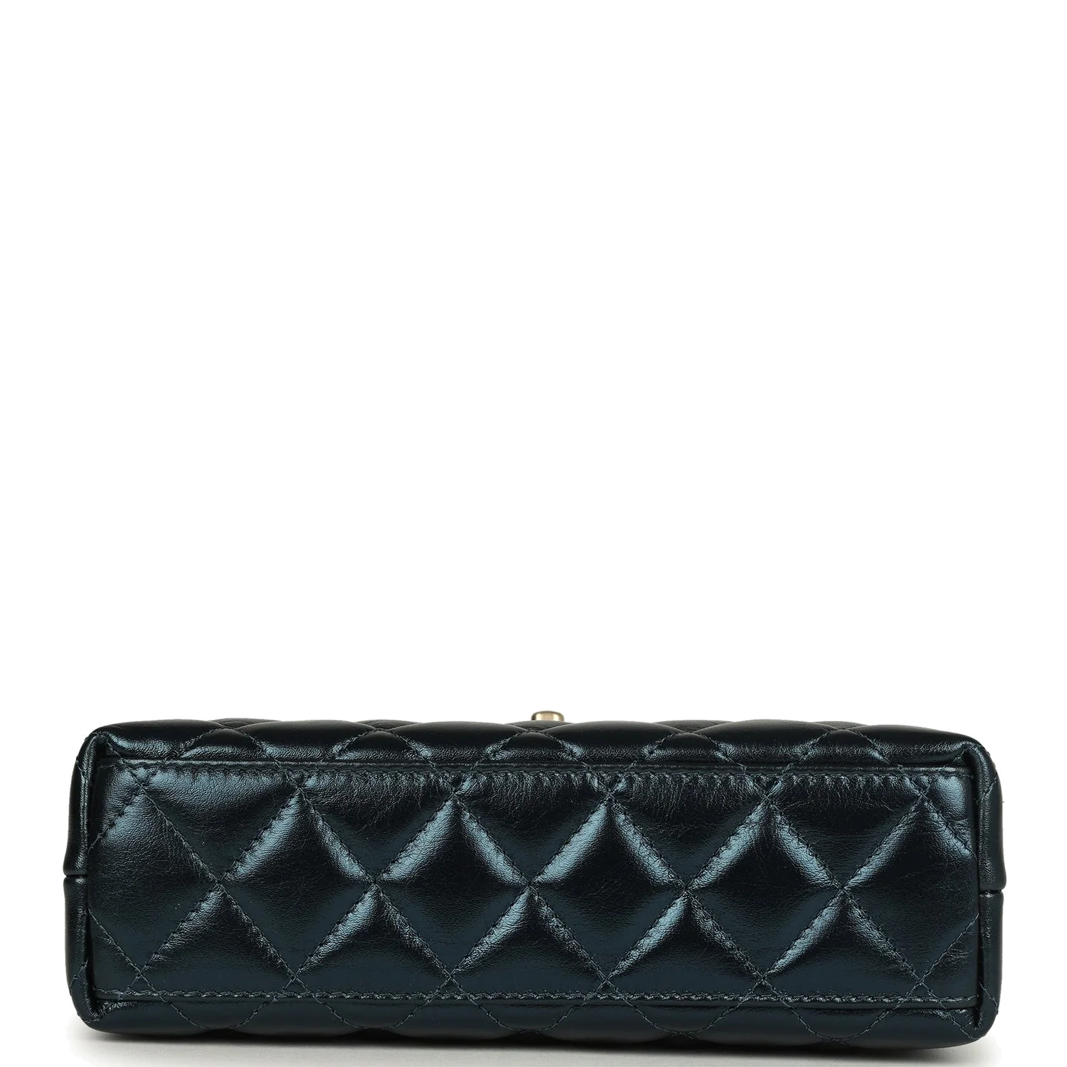 Chanel Small Kelly Shopper Metallic Blue Calfskin — фото 7