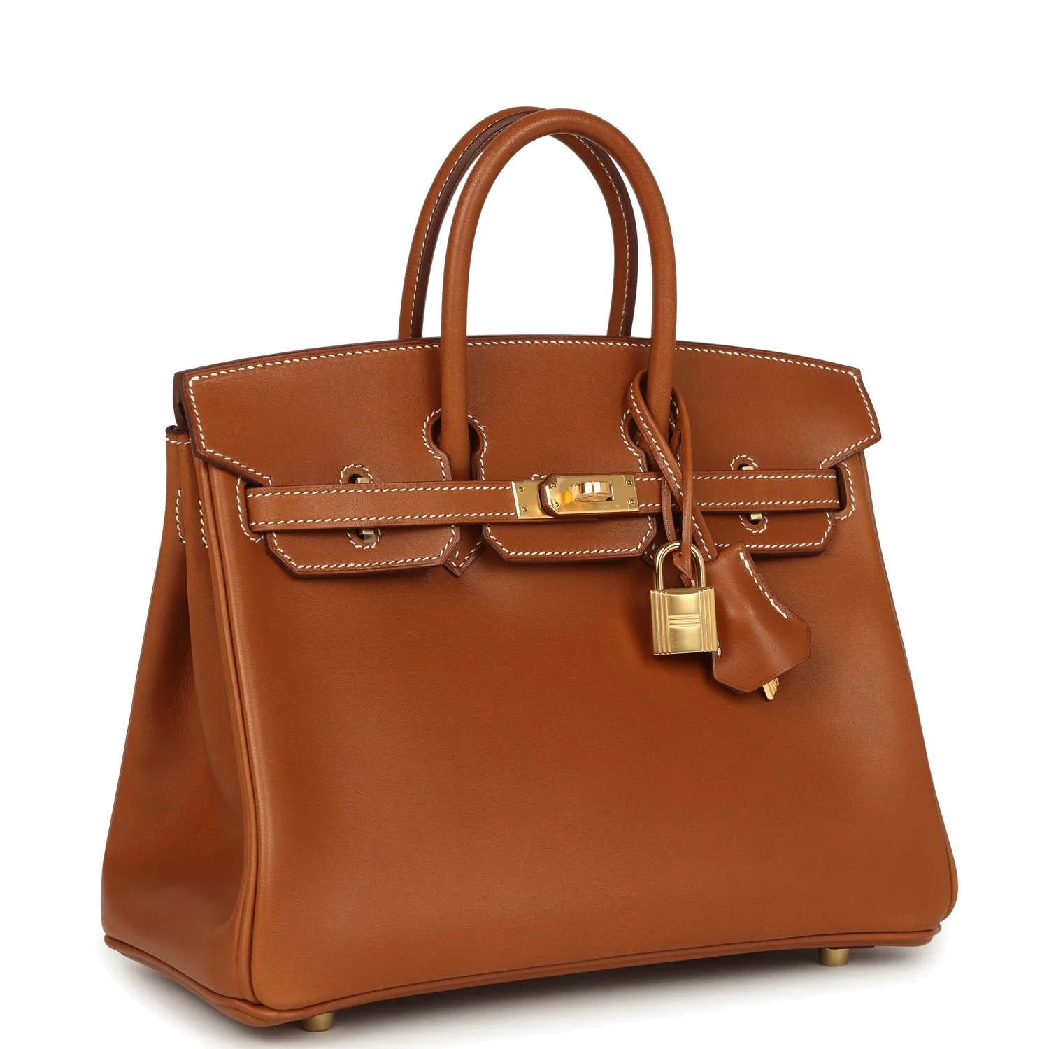Hermes Birkin 25 Fauve Barenia Gold Hardware Фов Barenia — фото 3