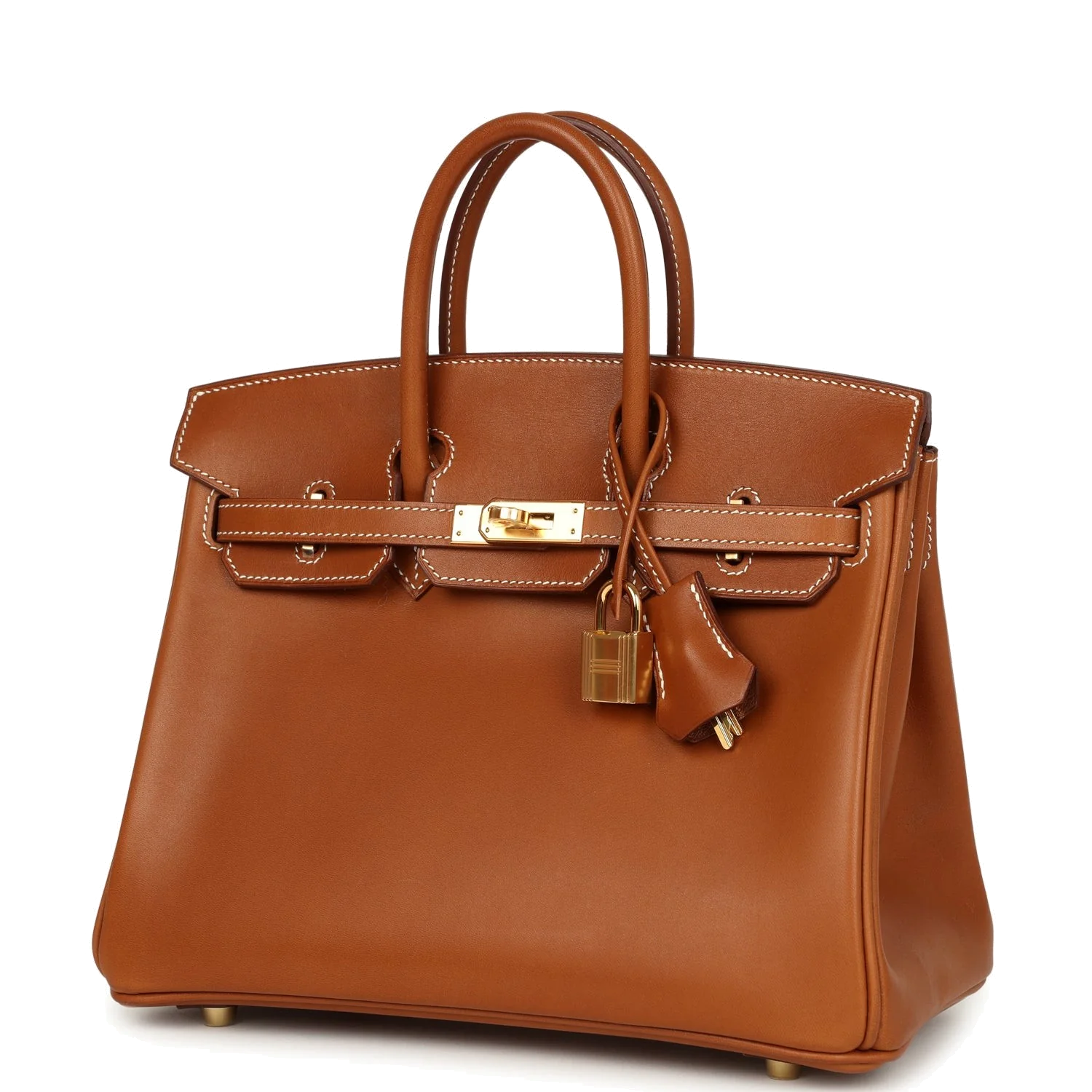 Hermes Birkin 25 Fauve Barenia Gold Hardware Фов Barenia — фото 6