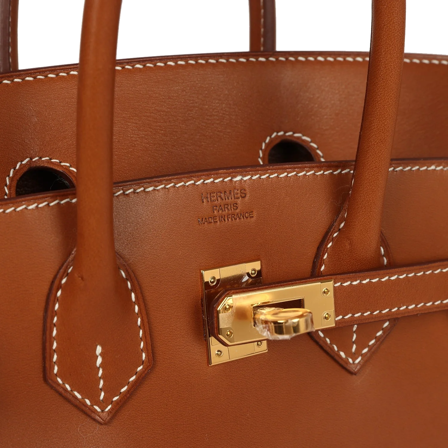 Hermes Birkin 25 Fauve Barenia Gold Hardware Фов Barenia — фото 8