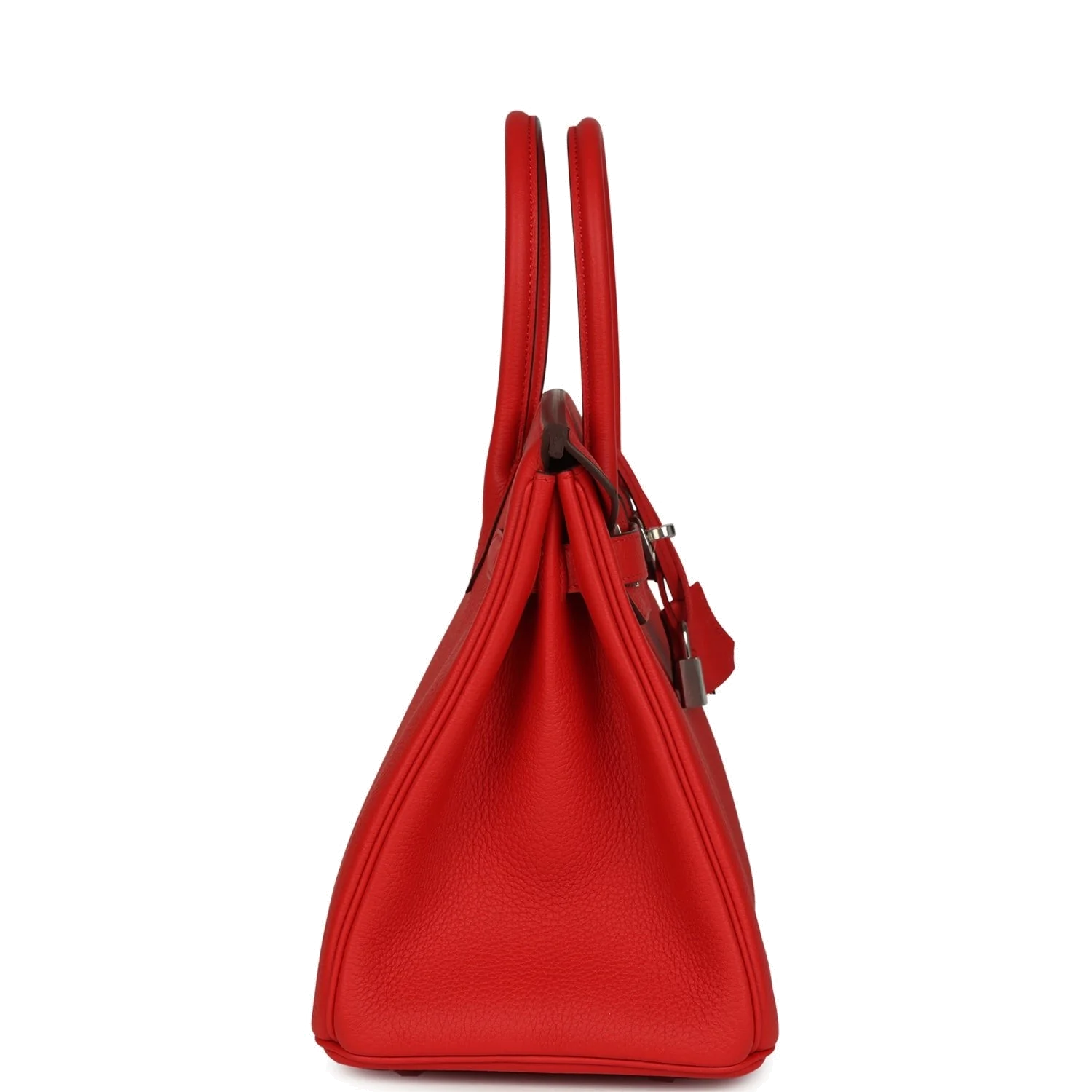 Hermes Birkin 30 Rouge de Coeur Togo Palladium Hardware Красный — фото 4