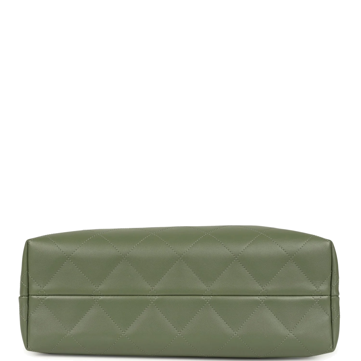 Chanel Small Coco Hobo Bag Khaki Calfskin — фото 7